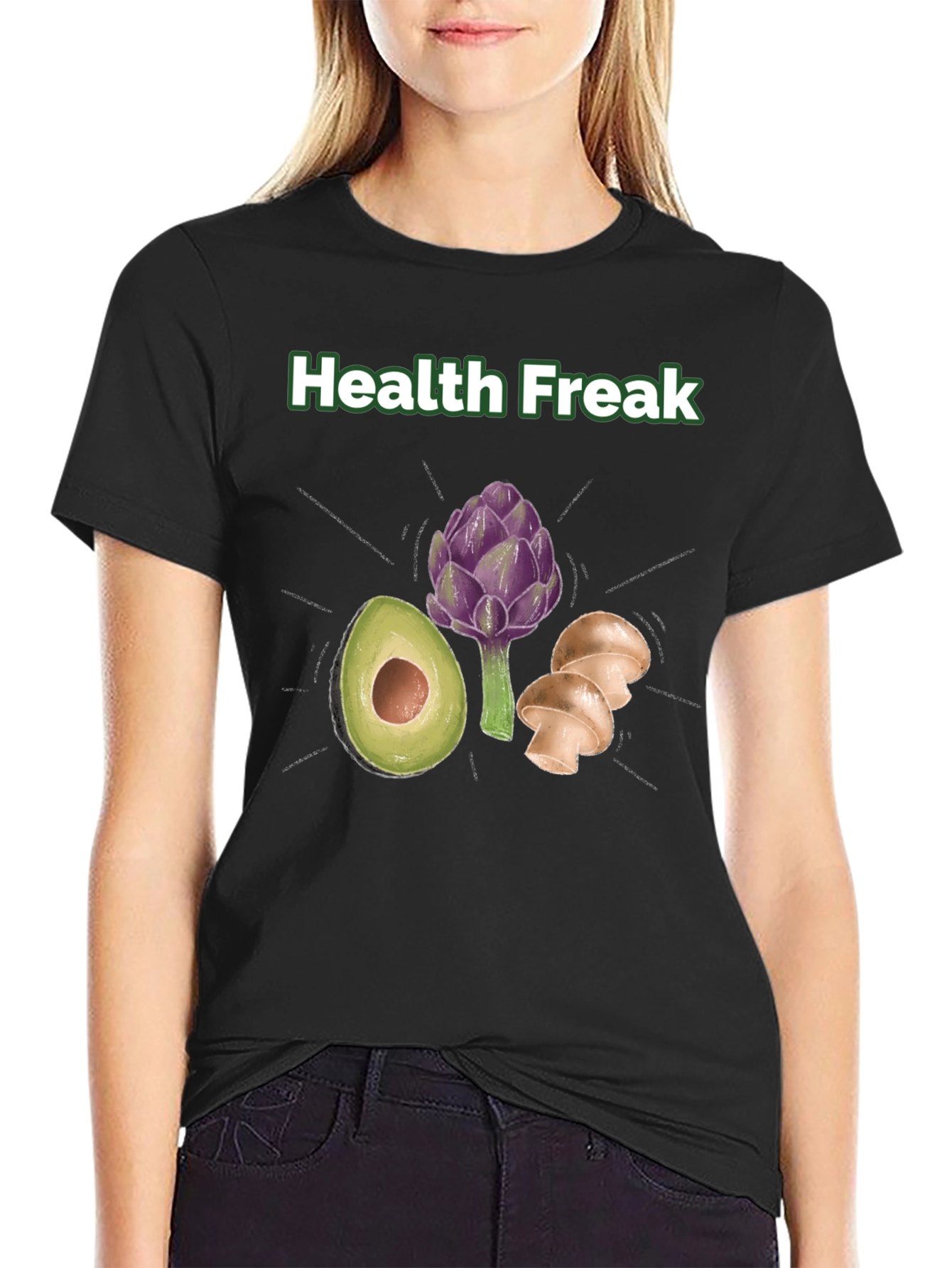 Health Freak Graphic T-Shirt