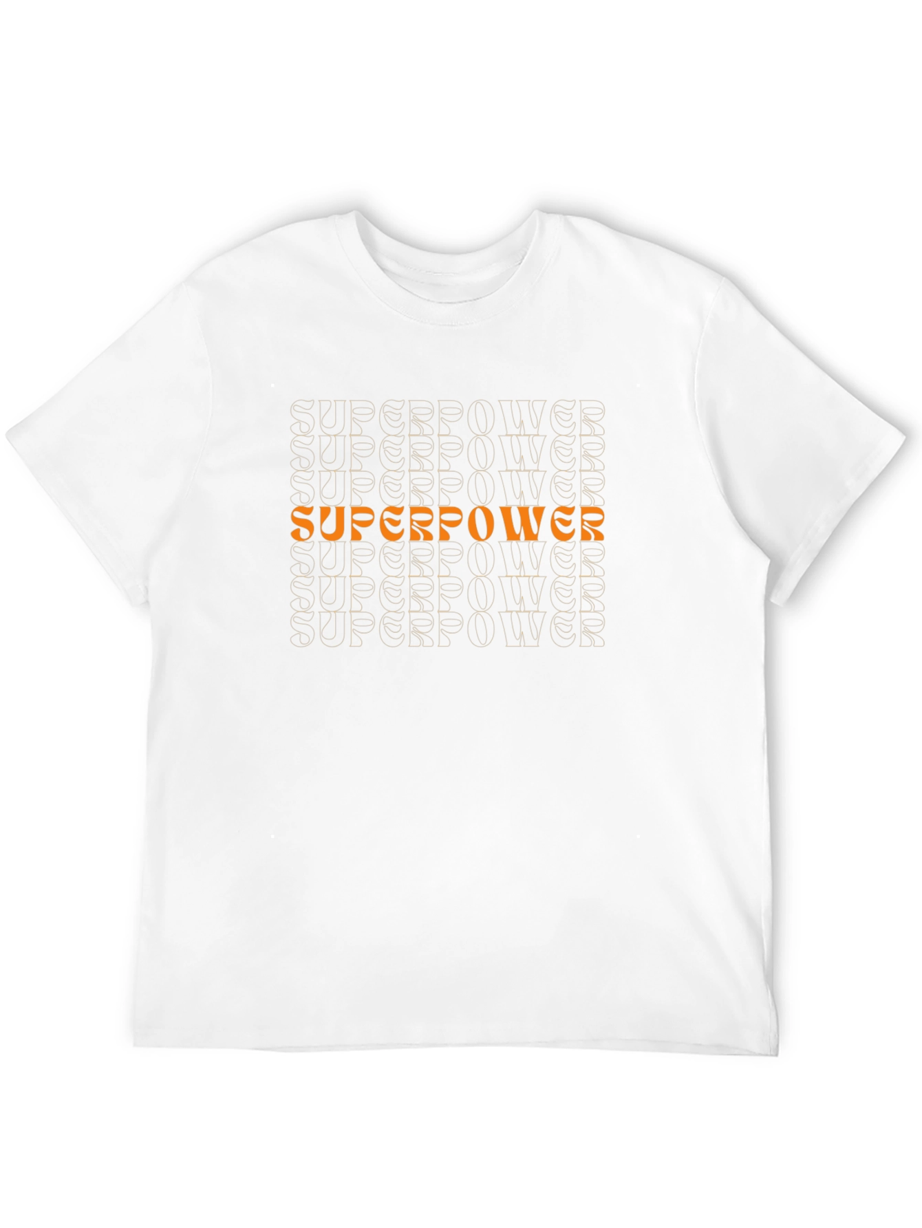Superpower Graphic Tee - Stylish Black T-Shirt
