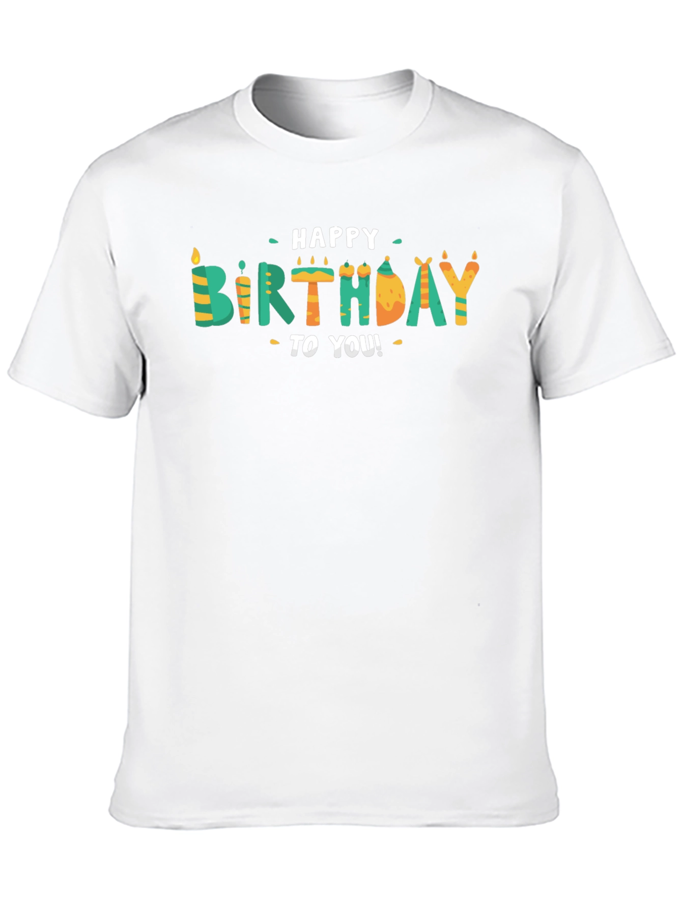 Happy Birthday Graphic Tee - Unisex