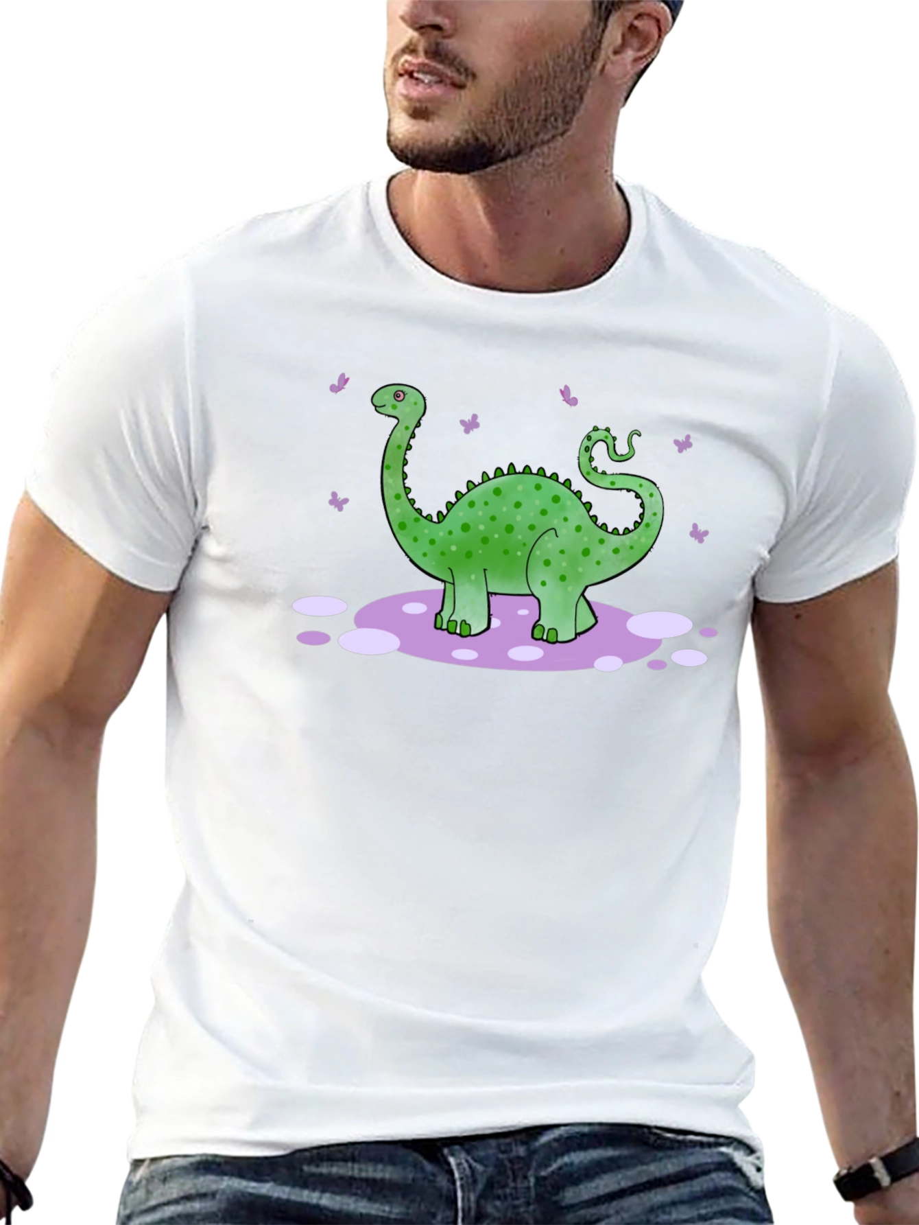 Dino & Butterflies T-Shirt