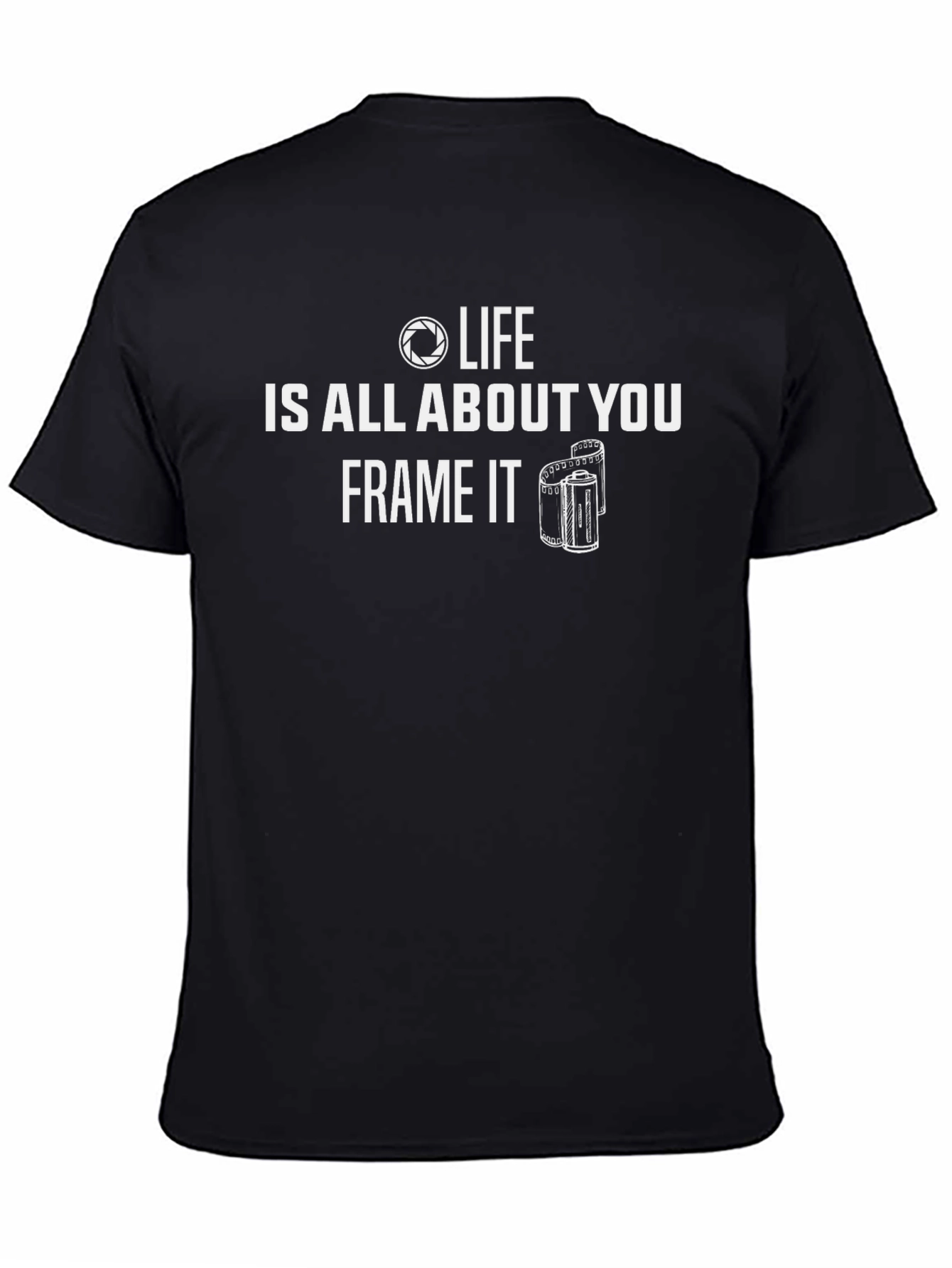 Life Frame It Graphic Tee - Photography Lover Shirt