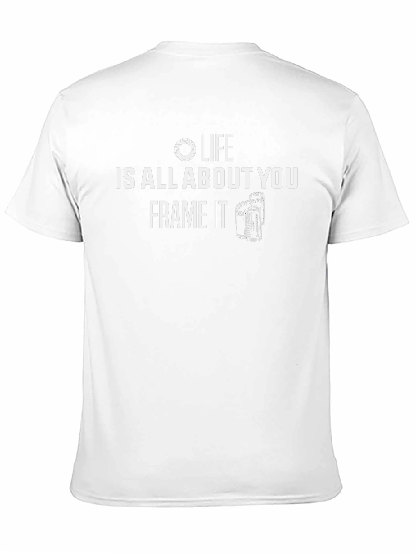 Life Frame It Graphic Tee - Photography Lover Shirt