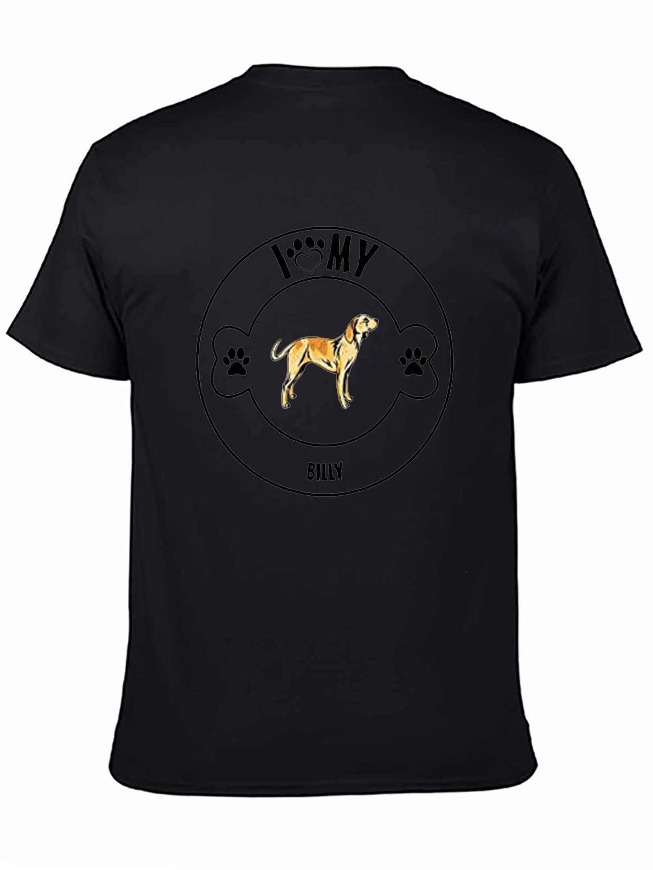 I Love My Billy Dog T-Shirt