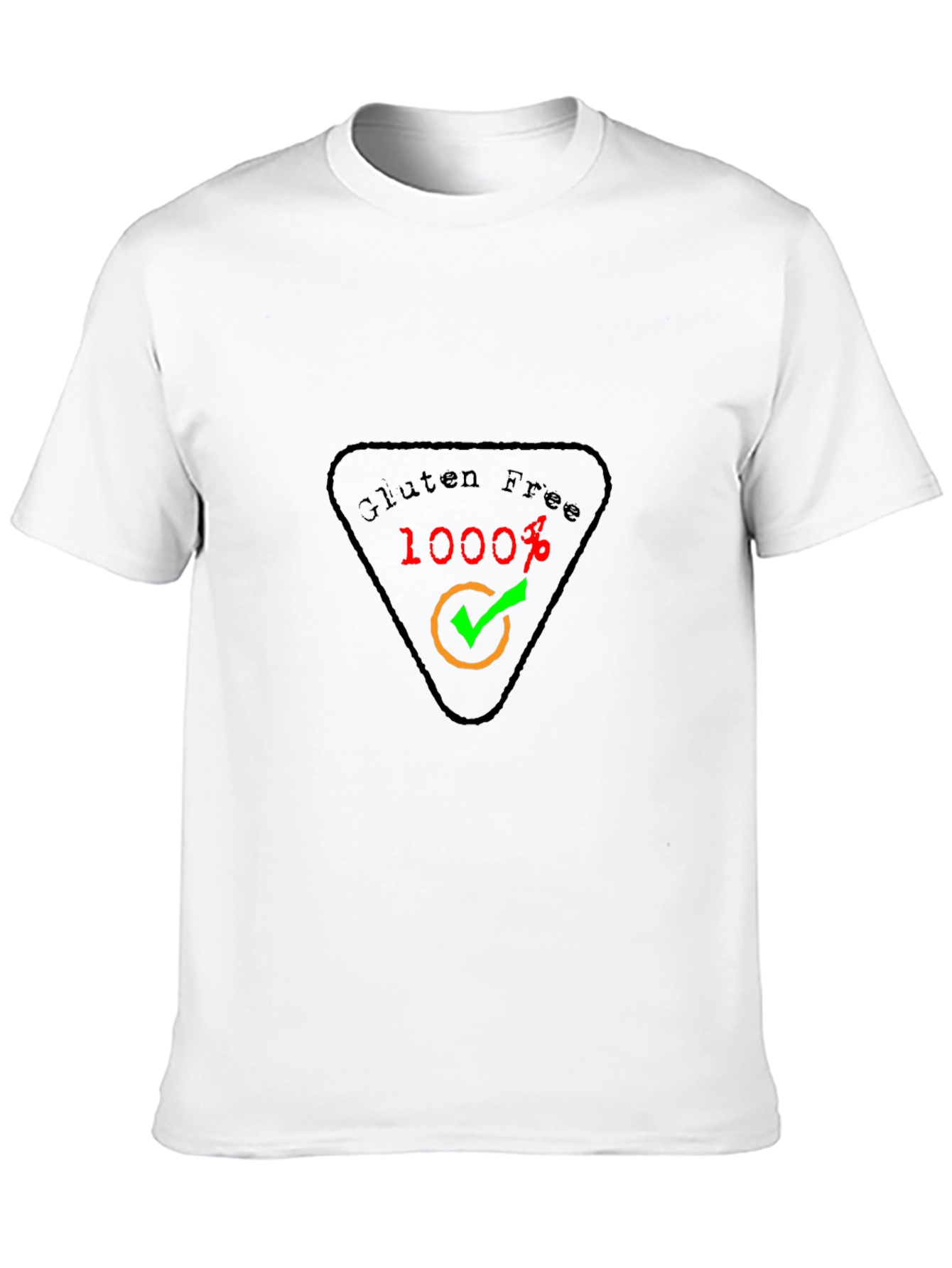 Gluten Free 1000% Guarantee Black T-Shirt