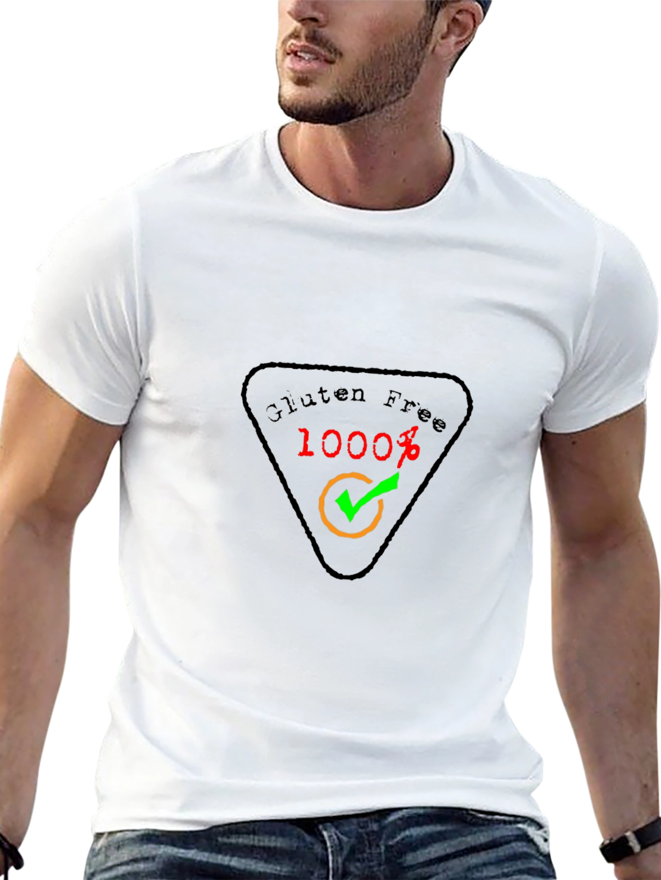 Gluten Free 1000% Guarantee Black T-Shirt