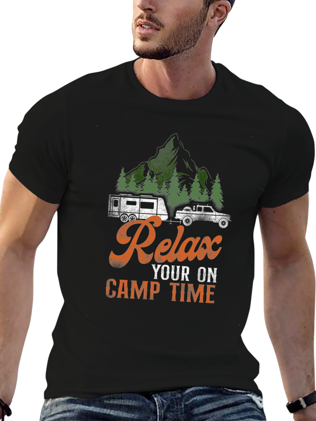 Relax Camp Time Graphic Tee