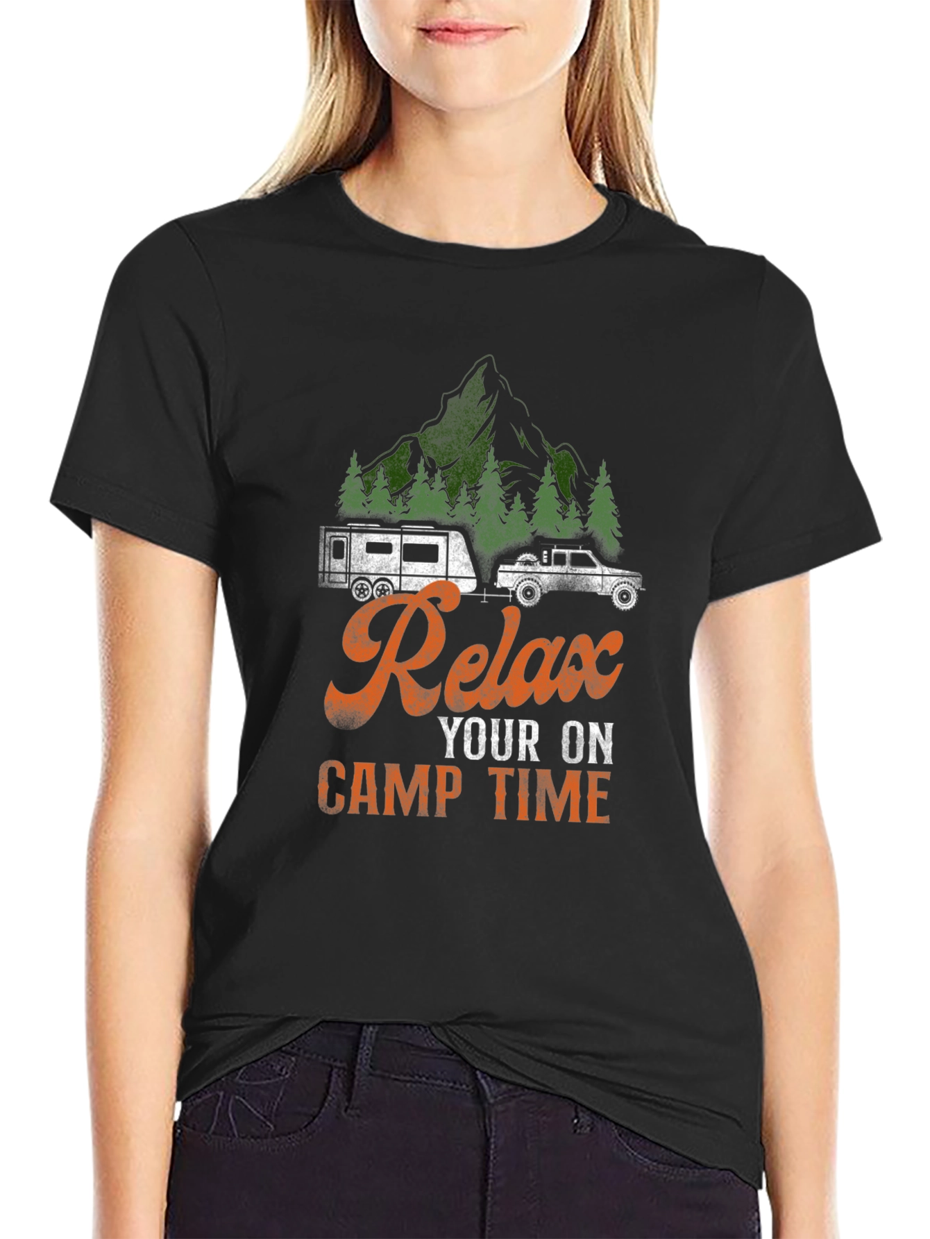 Relax Camp Time Graphic Tee
