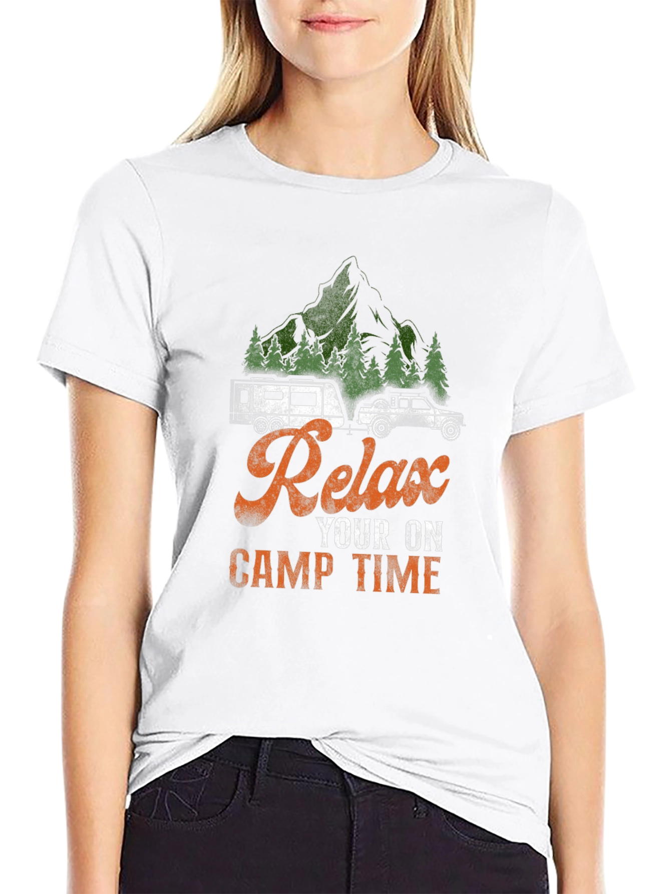 Relax Camp Time Graphic Tee
