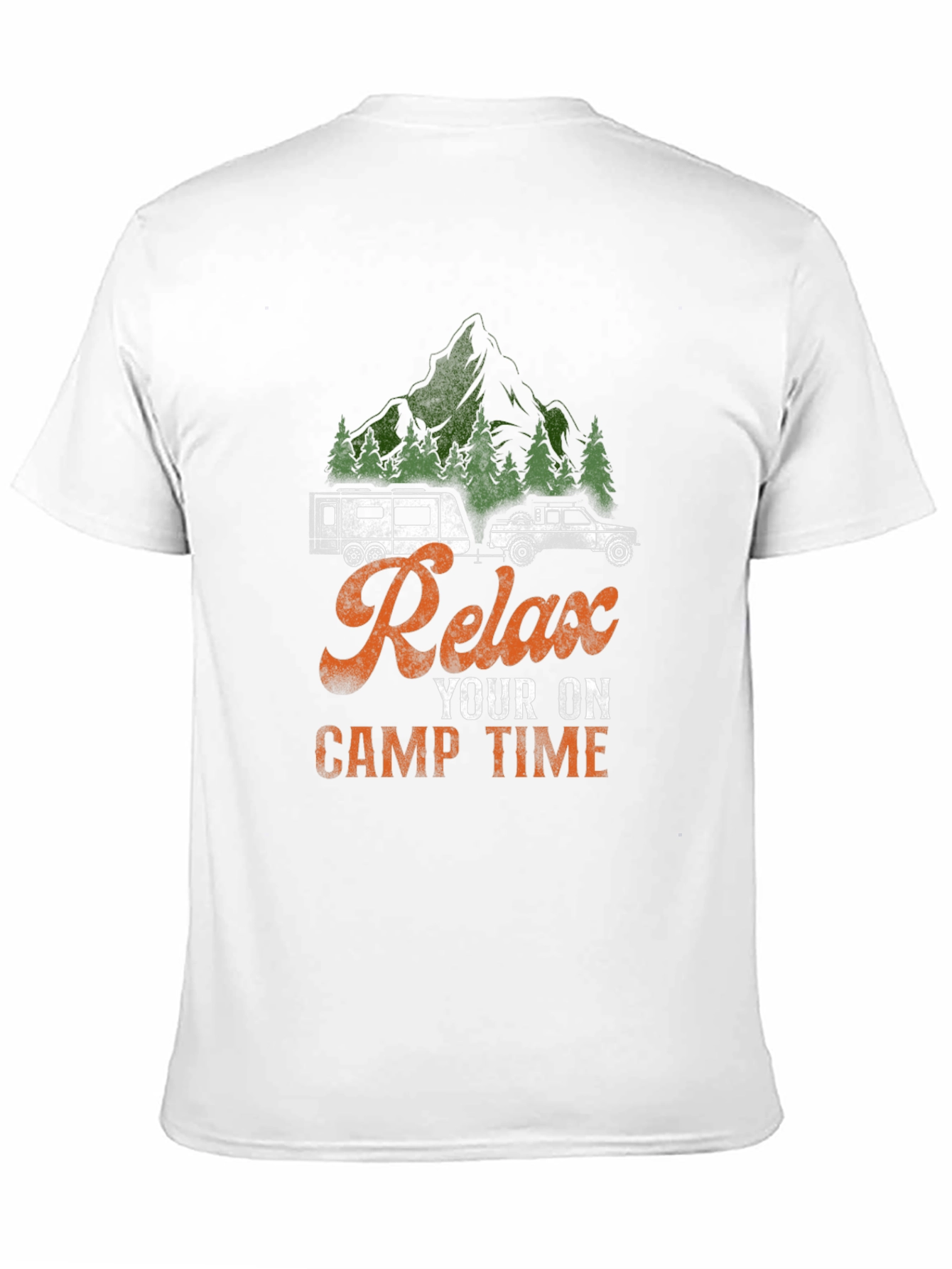 Relax Camp Time Graphic Tee