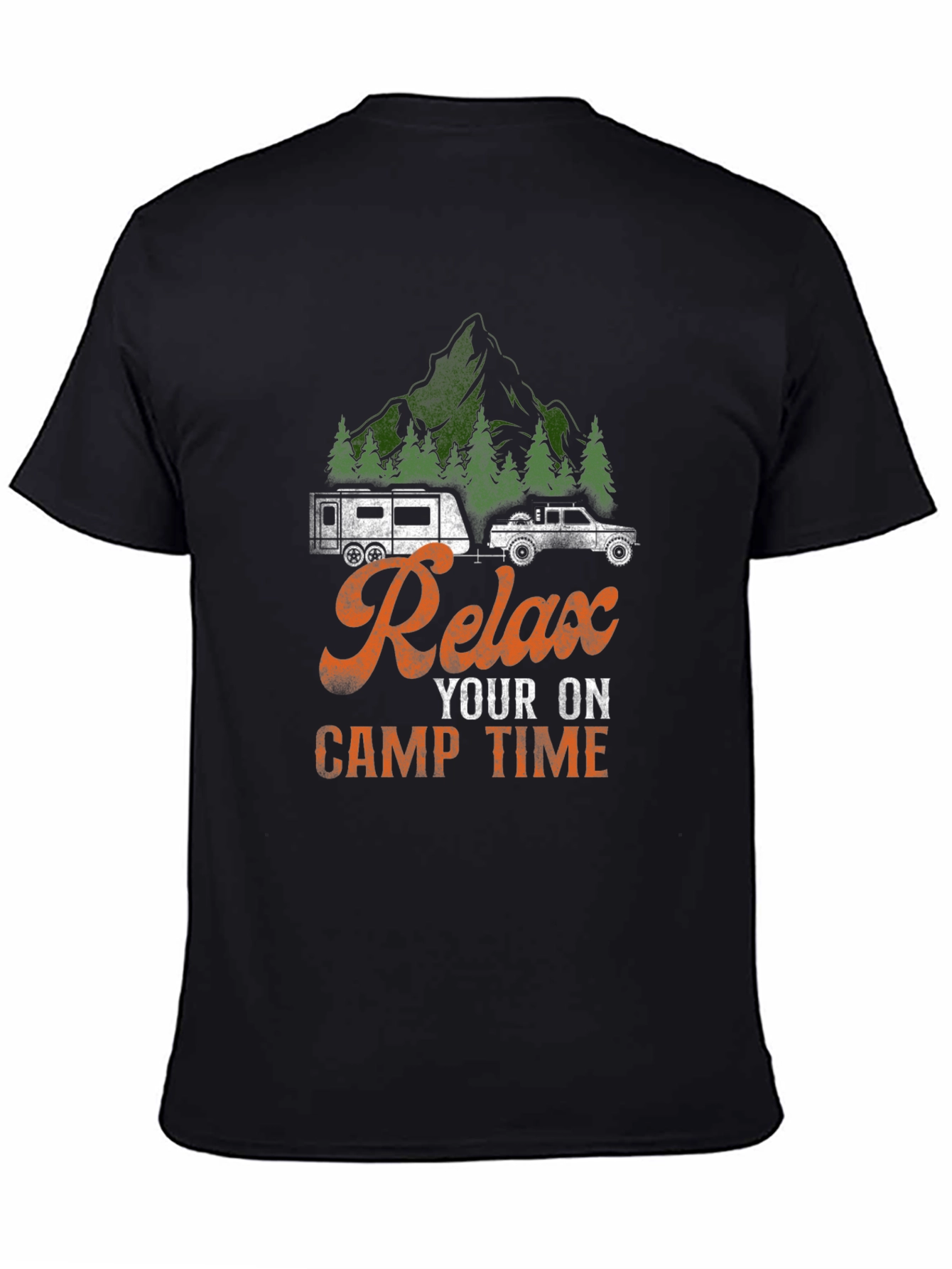 Relax Camp Time Graphic Tee