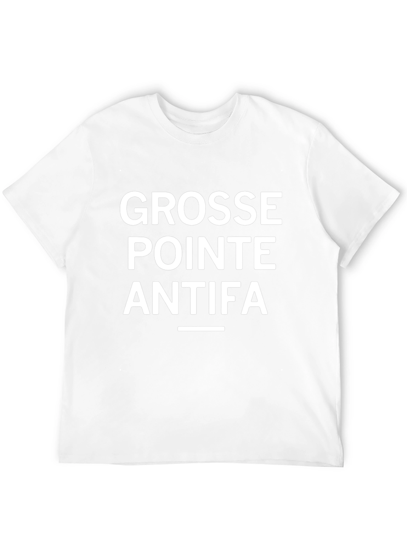 Grosse Pointe Antifa Black T-Shirt