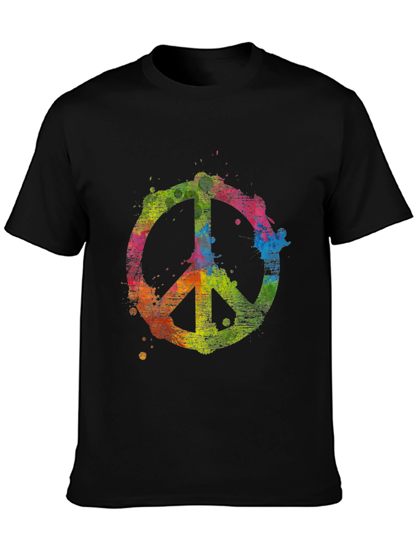 Peace Sign Colorful T-Shirt
