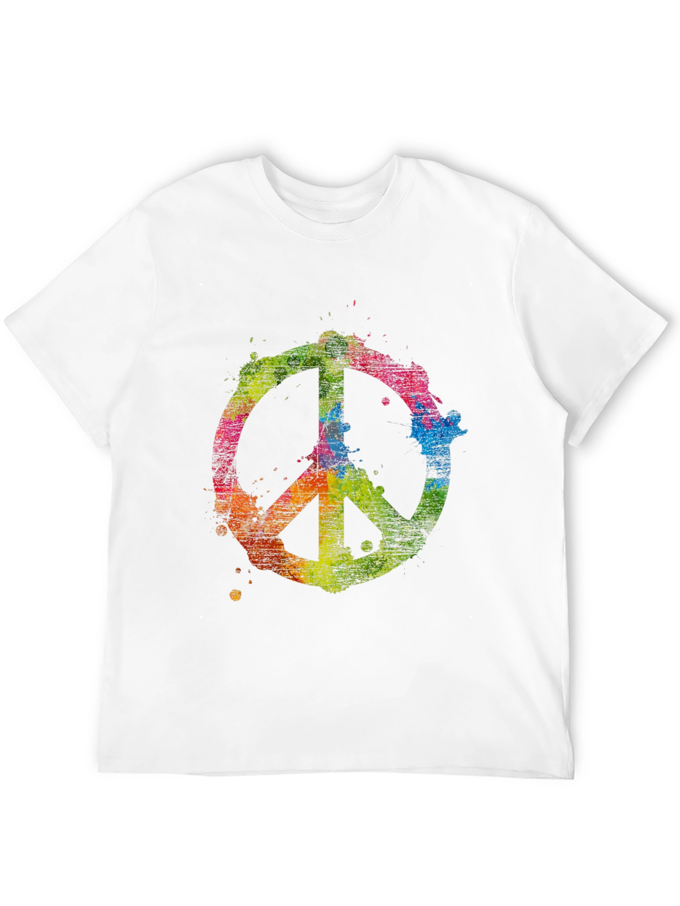 Peace Sign Colorful T-Shirt