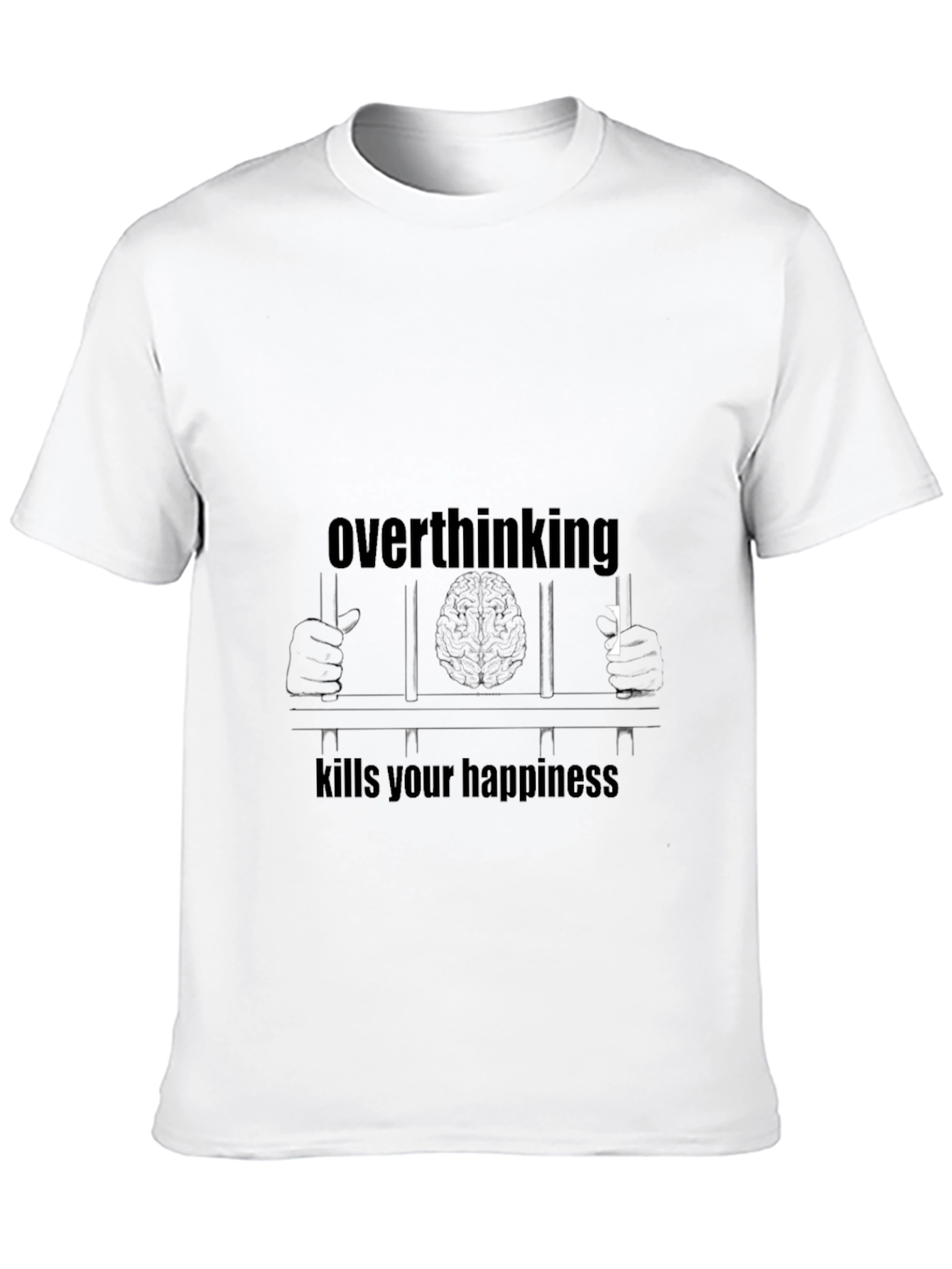 Overthinking Kills Happiness Graphic Tee