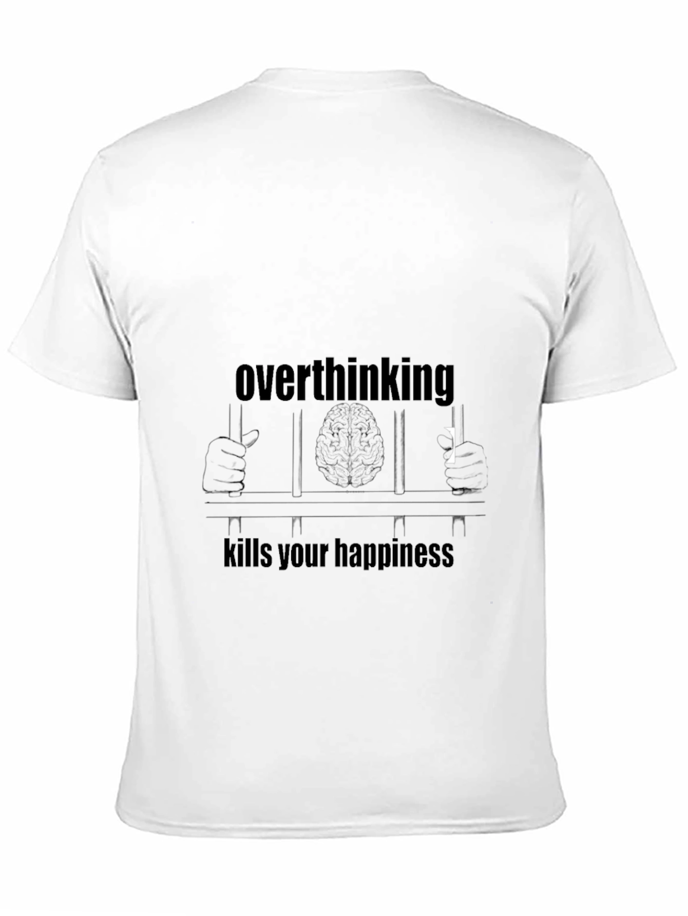Overthinking Kills Happiness Graphic Tee