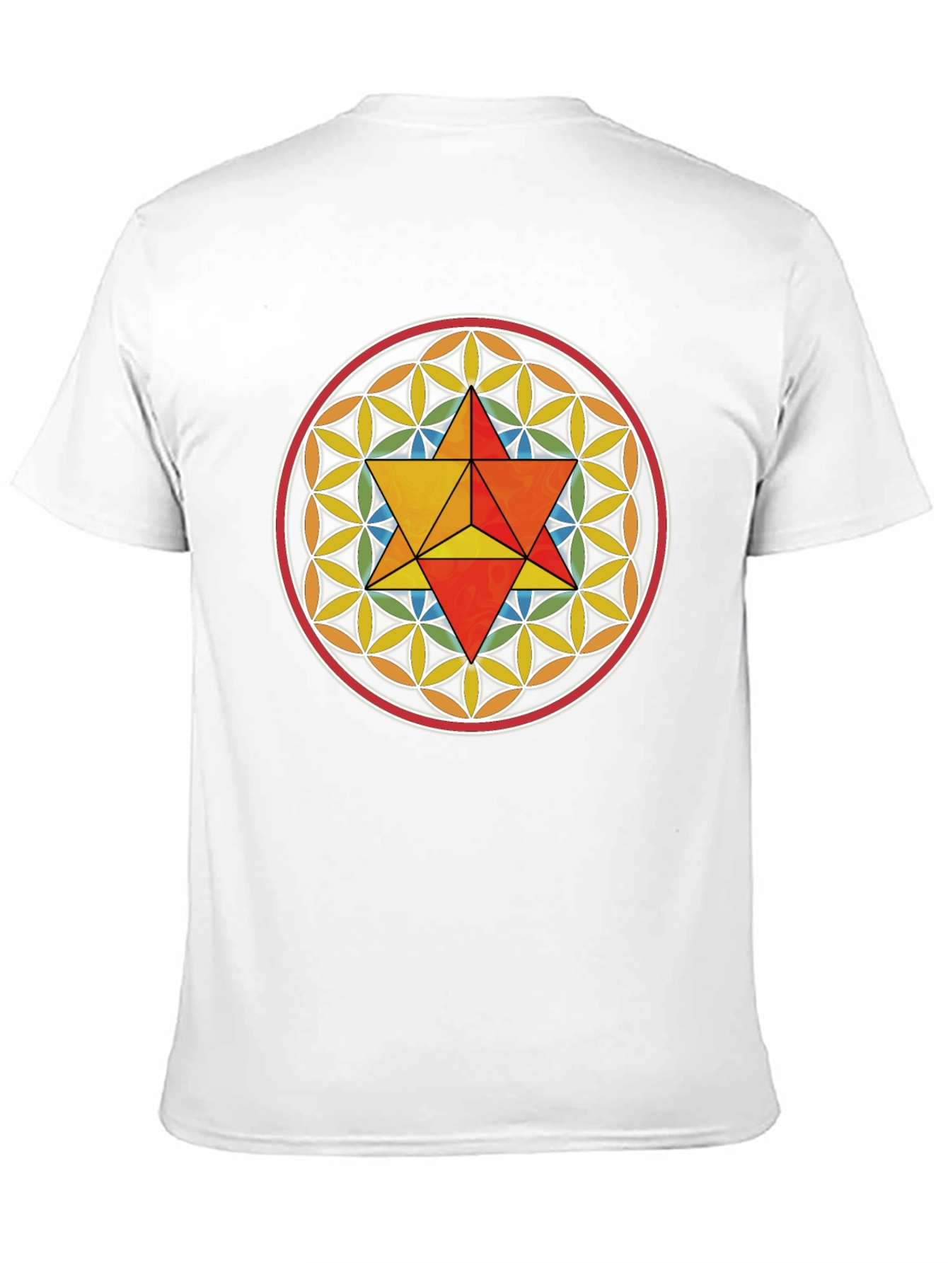 Merkaba Flower of Life Graphic Tee