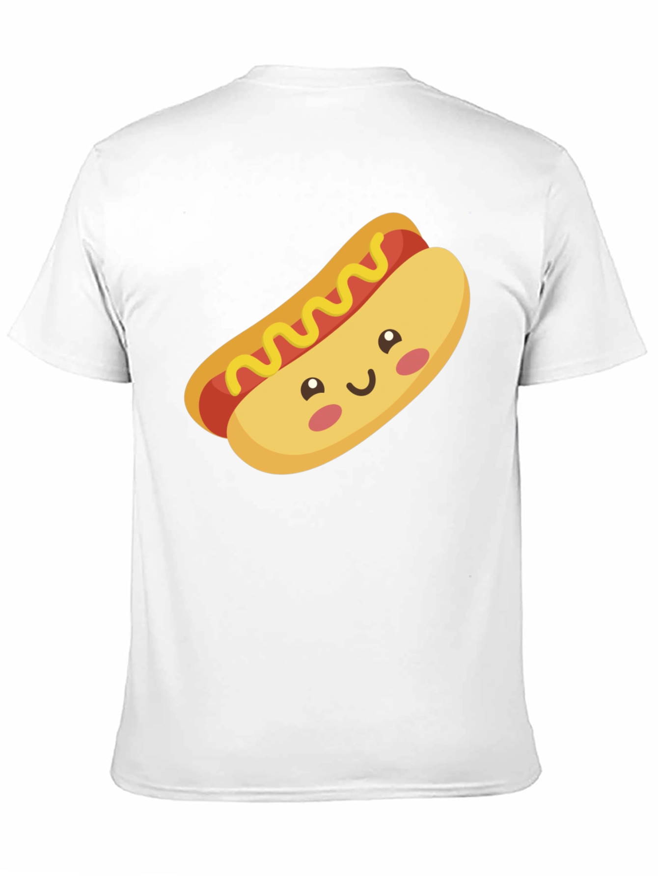 Hot Dog Graphic Black T-Shirt