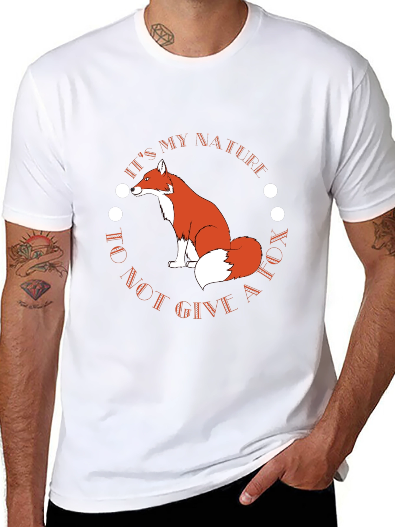 Fox Nature T-Shirt -  Funny Animal Graphic Tee