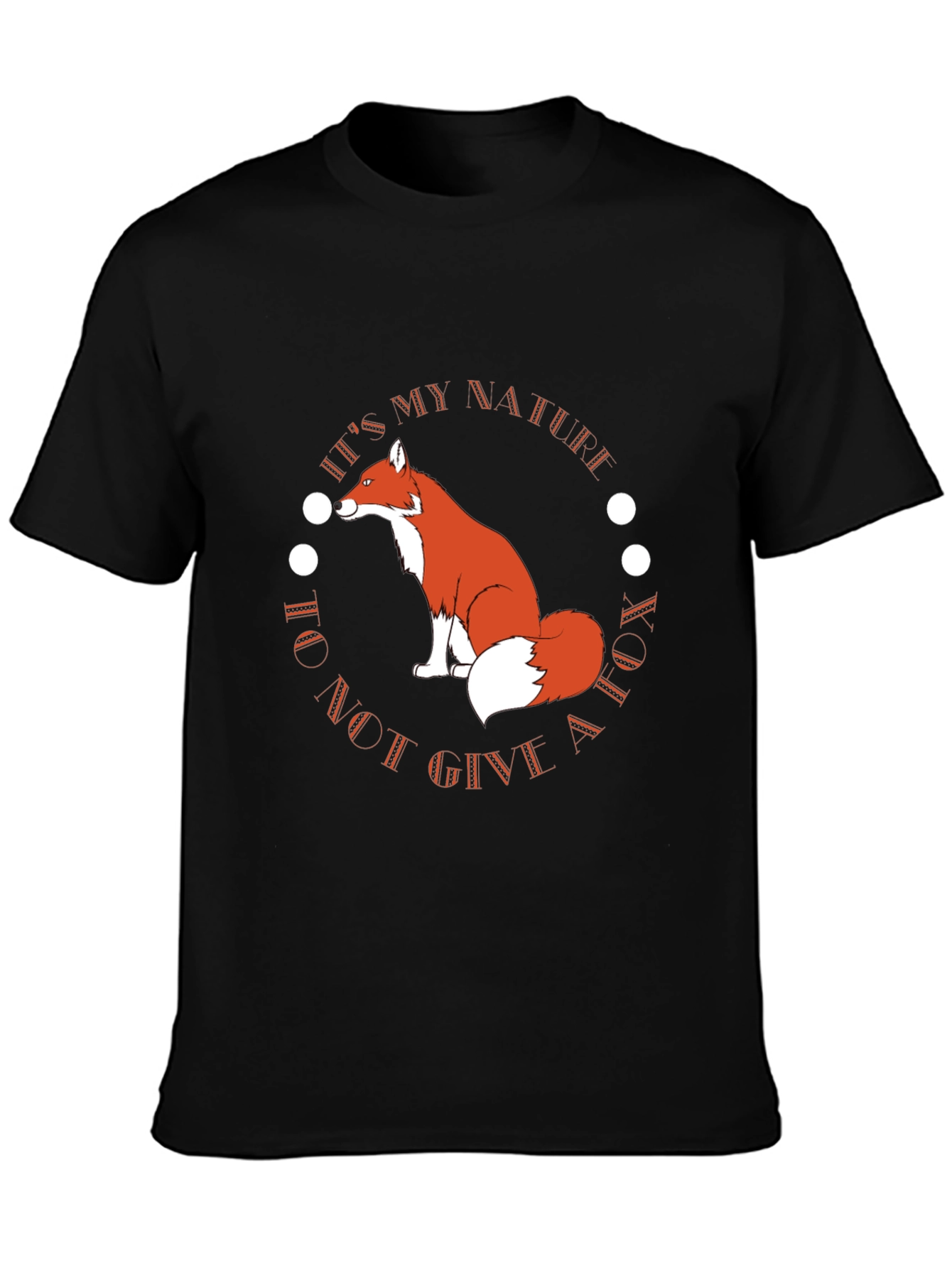 Fox Nature T-Shirt -  Funny Animal Graphic Tee