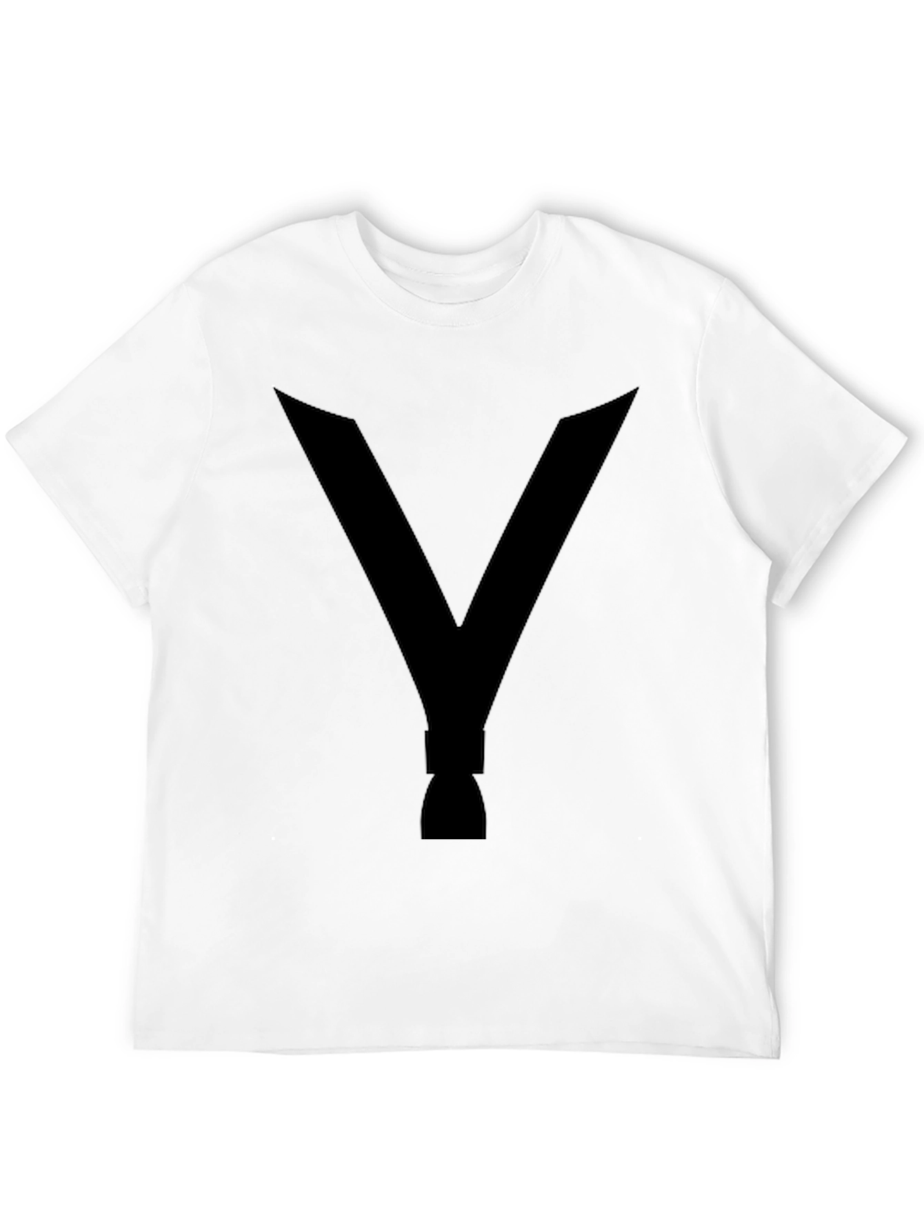 V Rocket Graphic Tee - Black Cotton T-Shirt