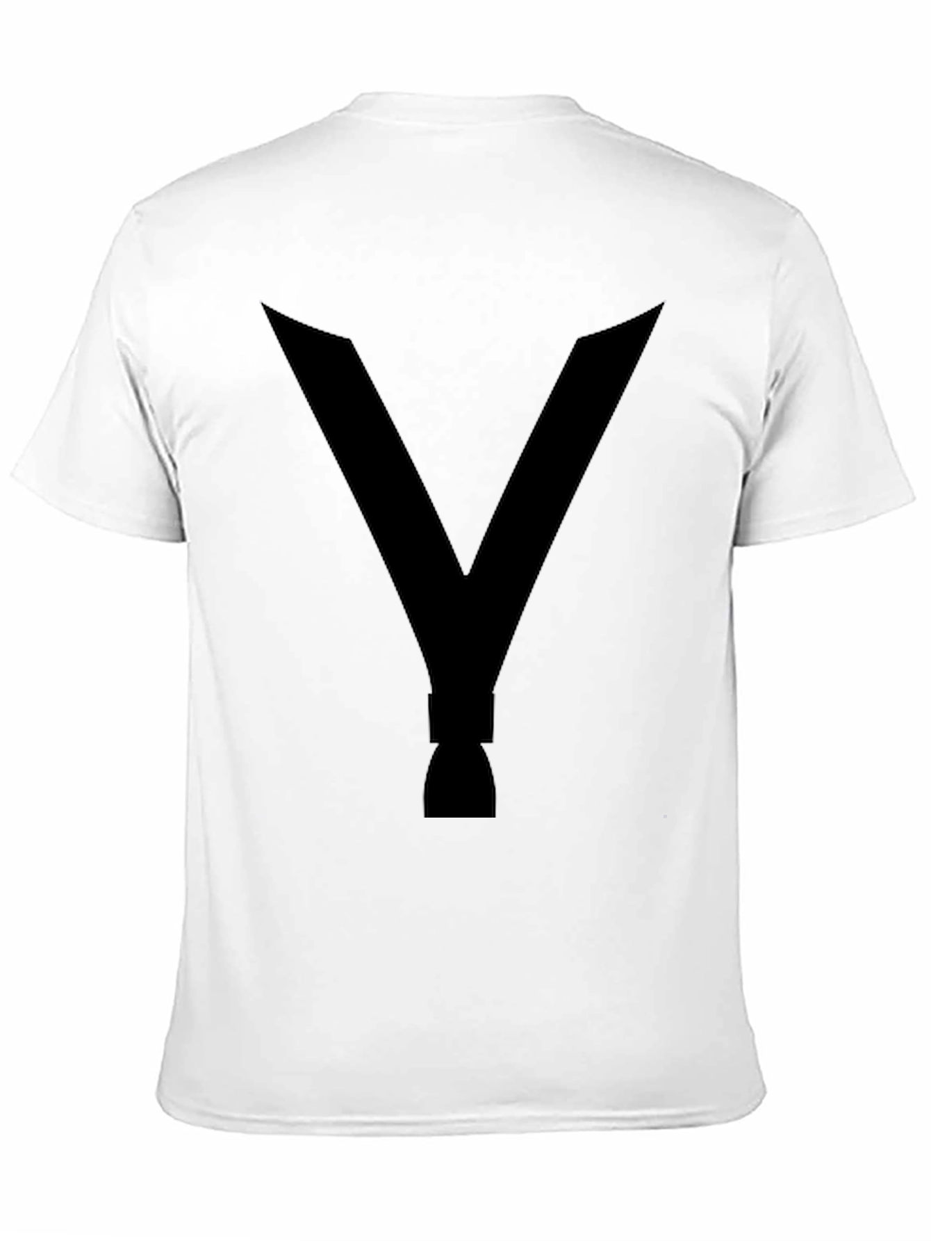 V Rocket Graphic Tee - Black Cotton T-Shirt