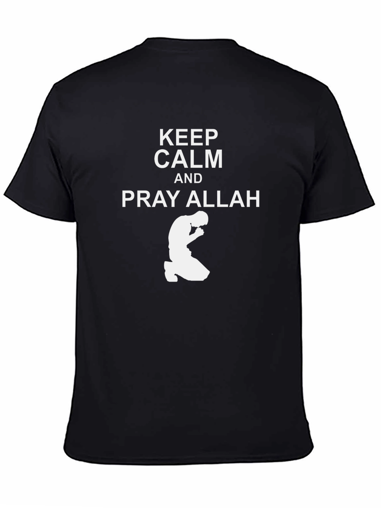 Keep Calm and Pray Allah Graphic T-Shirt