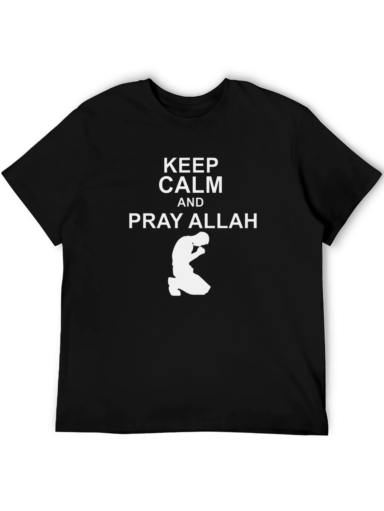 Keep Calm and Pray Allah Graphic T-Shirt