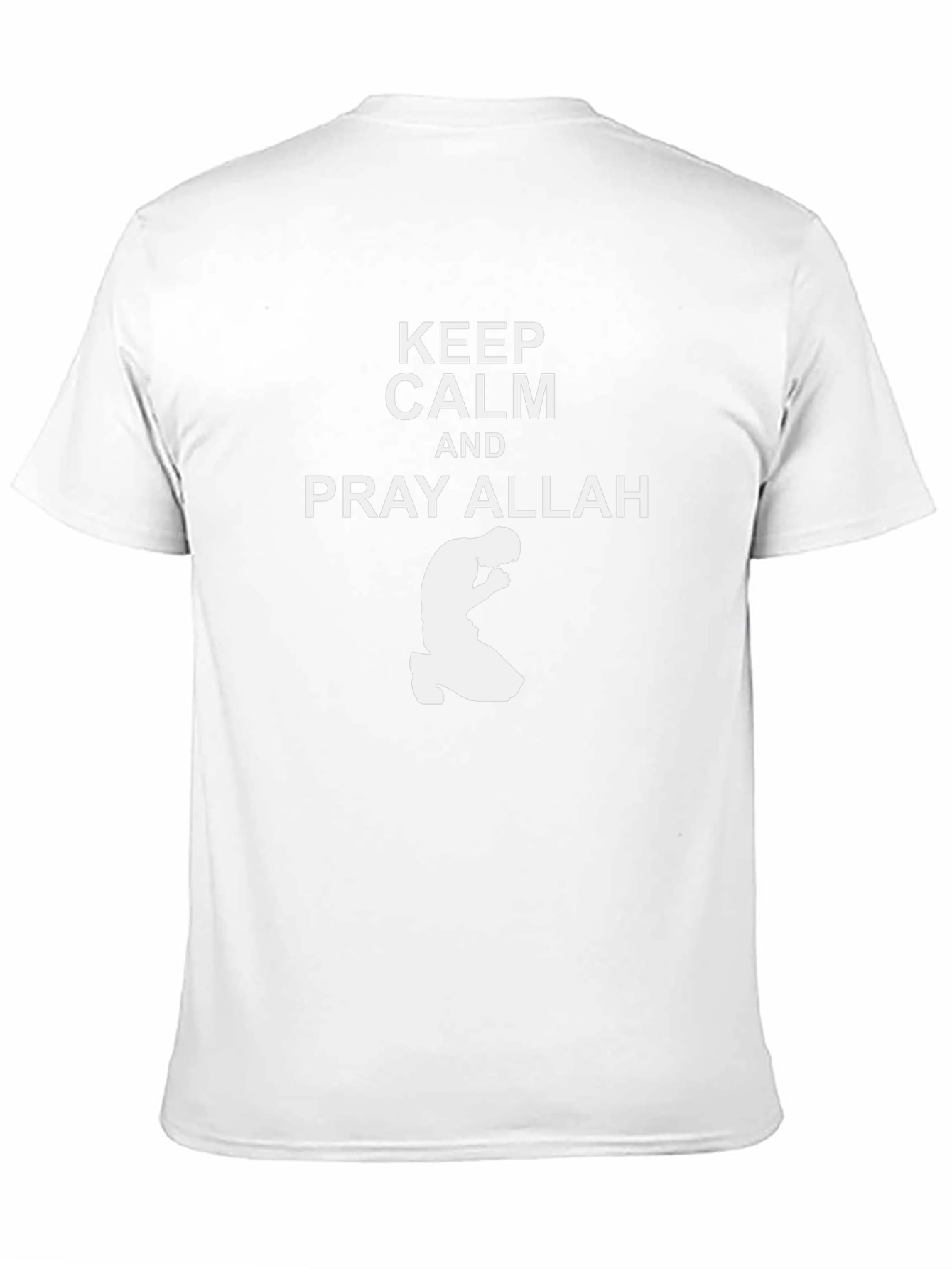 Keep Calm and Pray Allah Graphic T-Shirt
