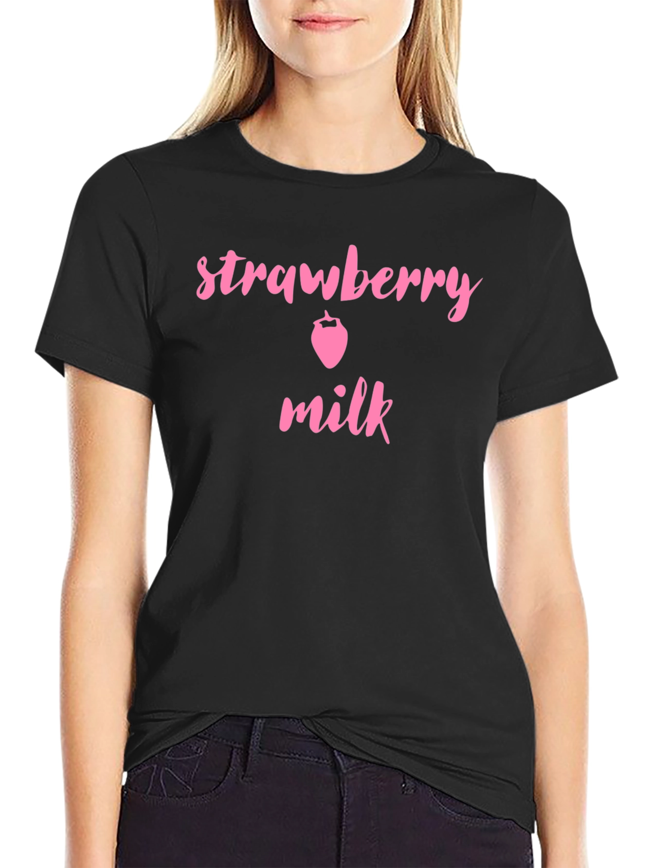 Strawberry Milk Graphic Tee