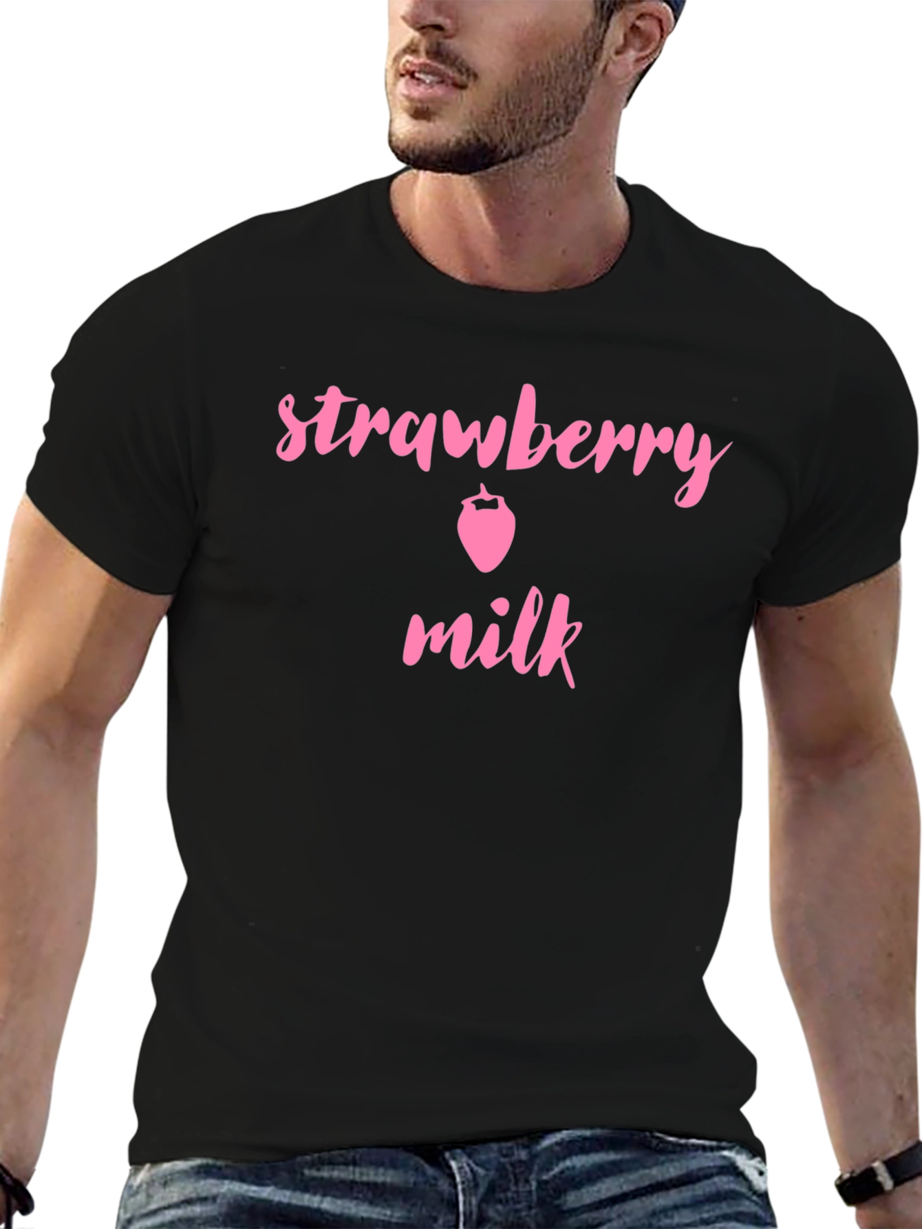 Strawberry Milk Graphic Tee