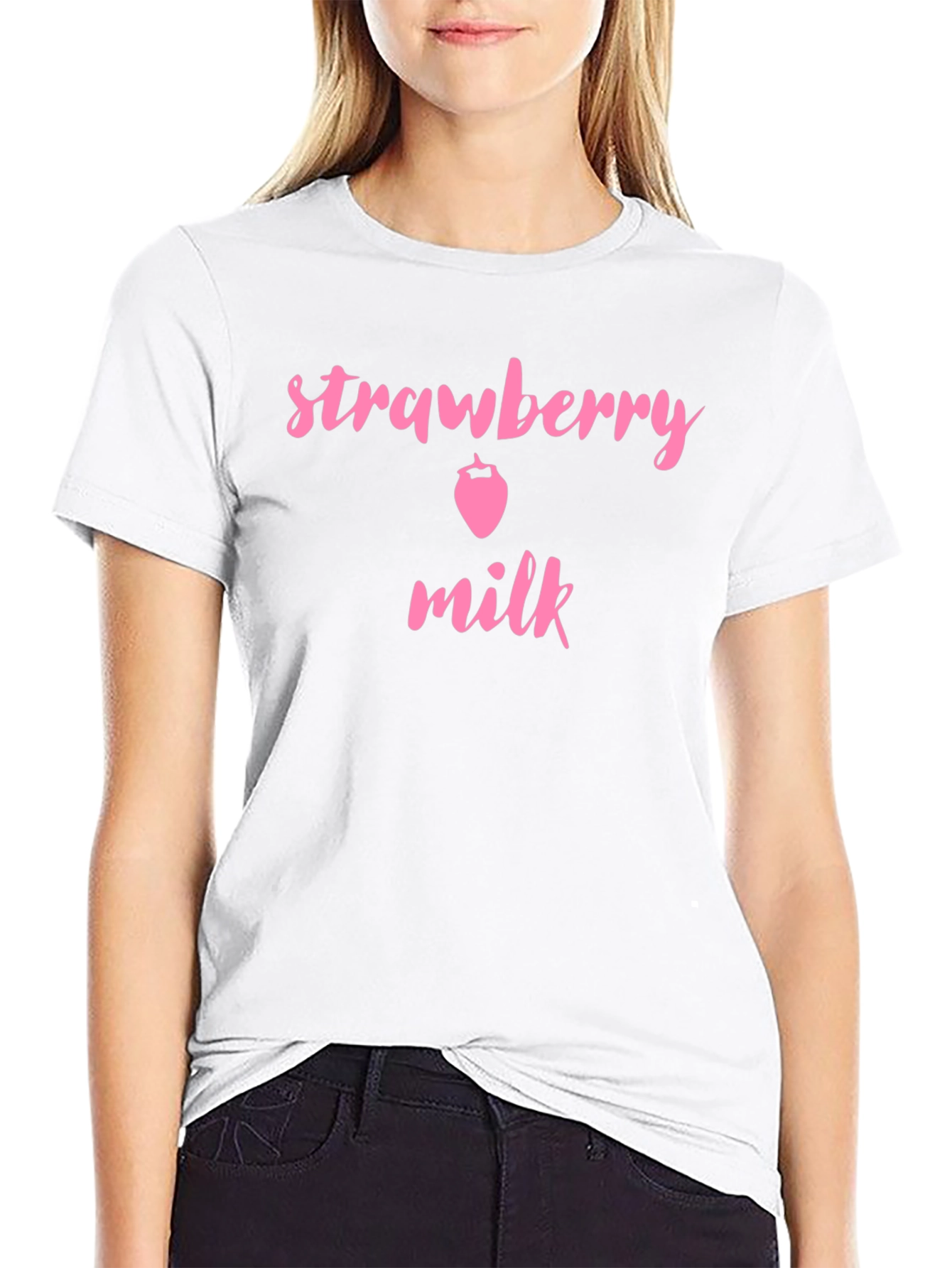 Strawberry Milk Graphic Tee