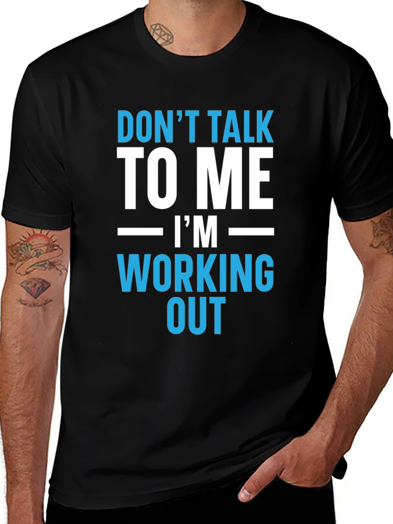 Workout T-Shirt - Dont Talk To Me