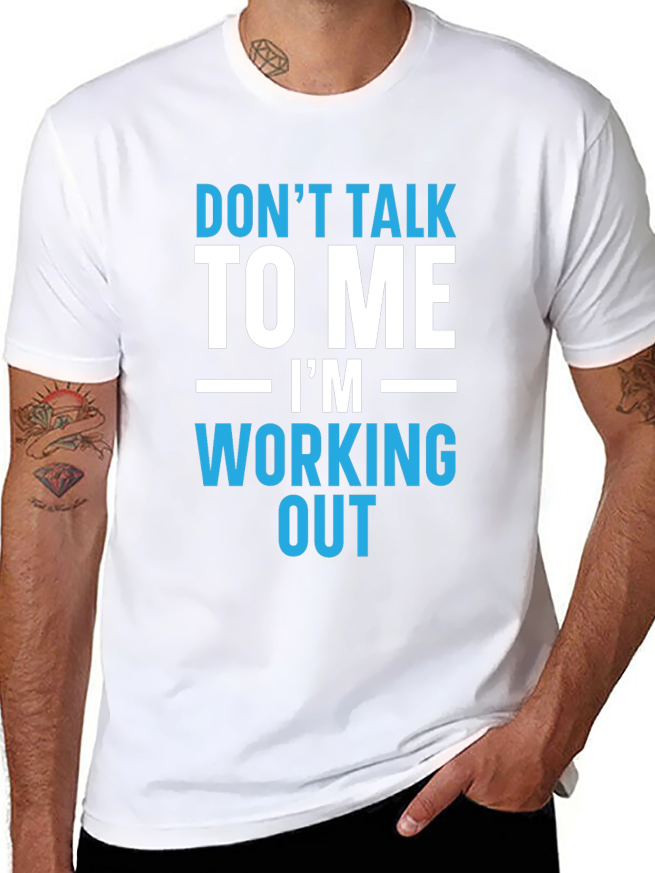 Workout T-Shirt - Dont Talk To Me