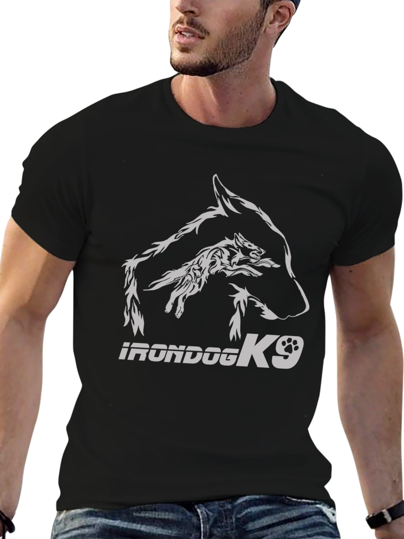 IronDog K9 Graphic T-Shirt
