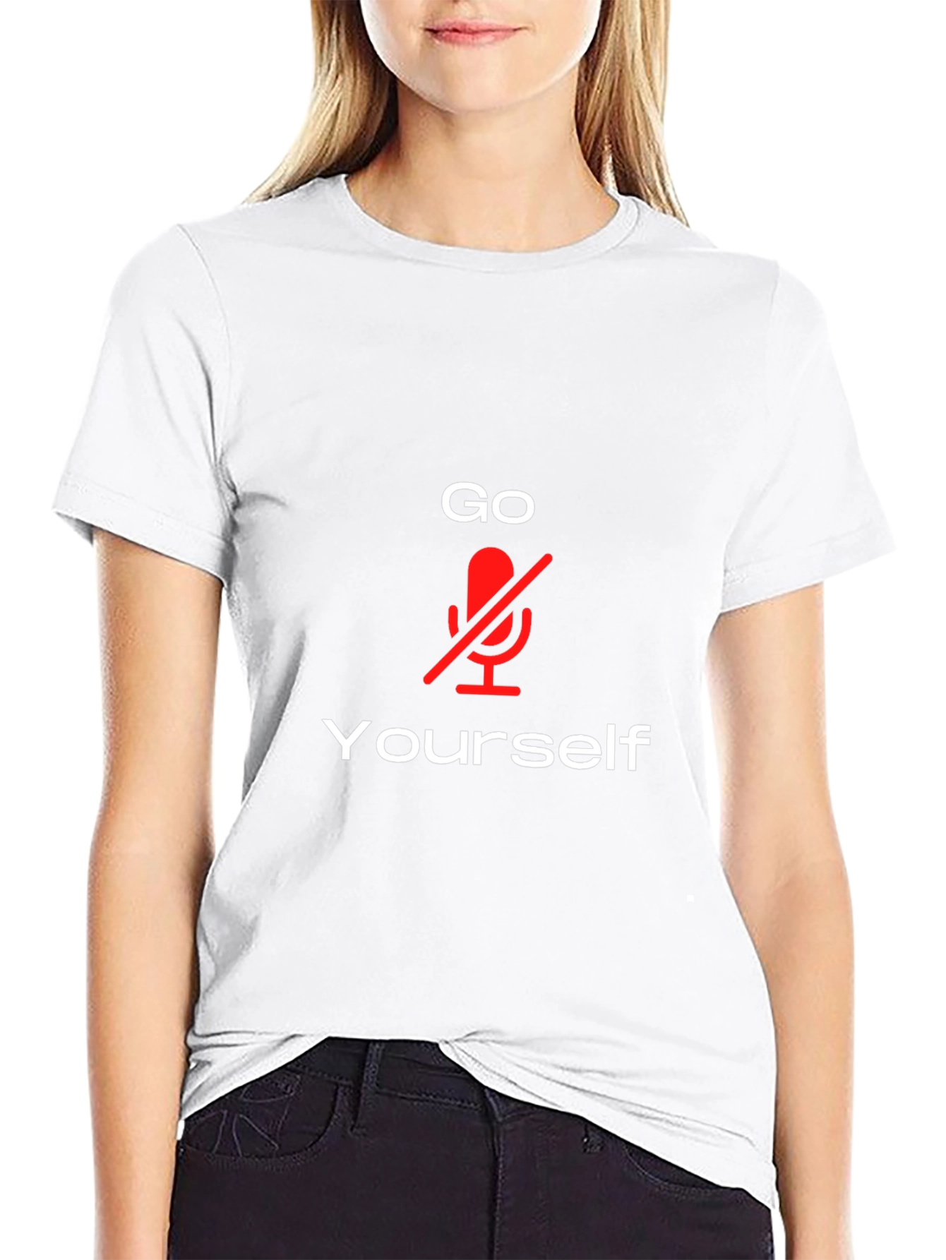 Go Mute Yourself T-Shirt - Funny Sarcastic Tee