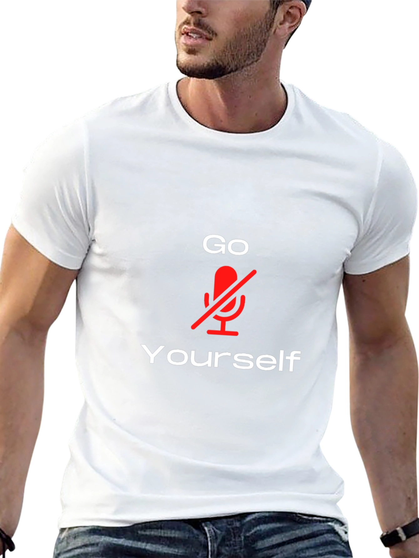 Go Mute Yourself T-Shirt - Funny Sarcastic Tee