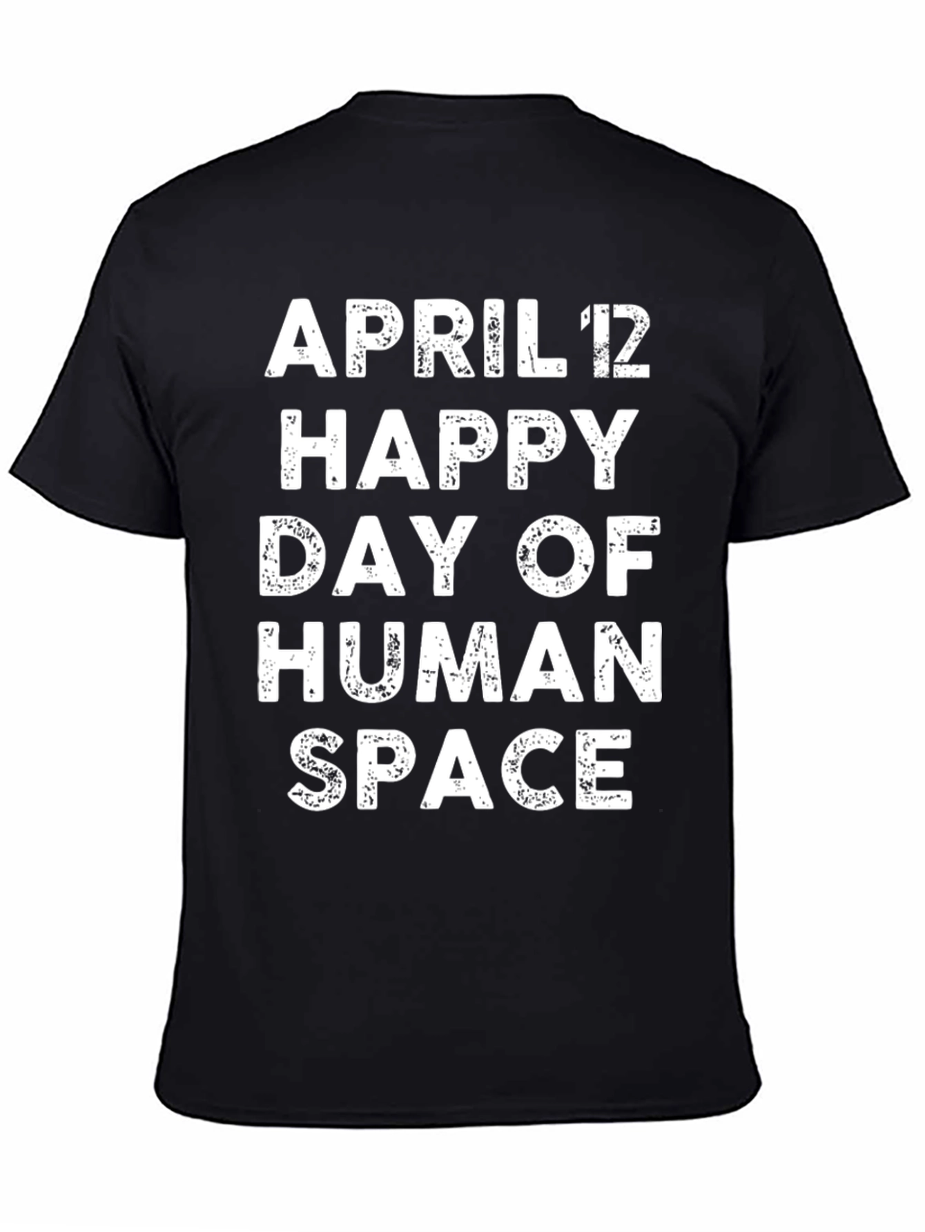 April 12 Happy Day of Human Space T-Shirt