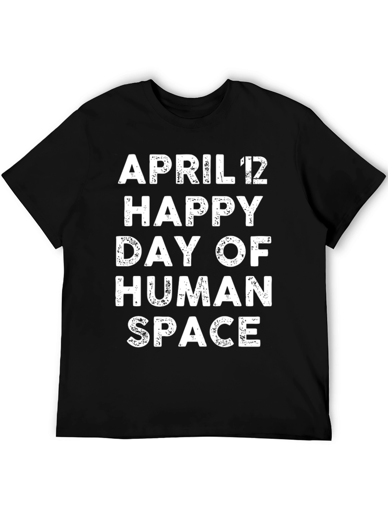 April 12 Happy Day of Human Space T-Shirt