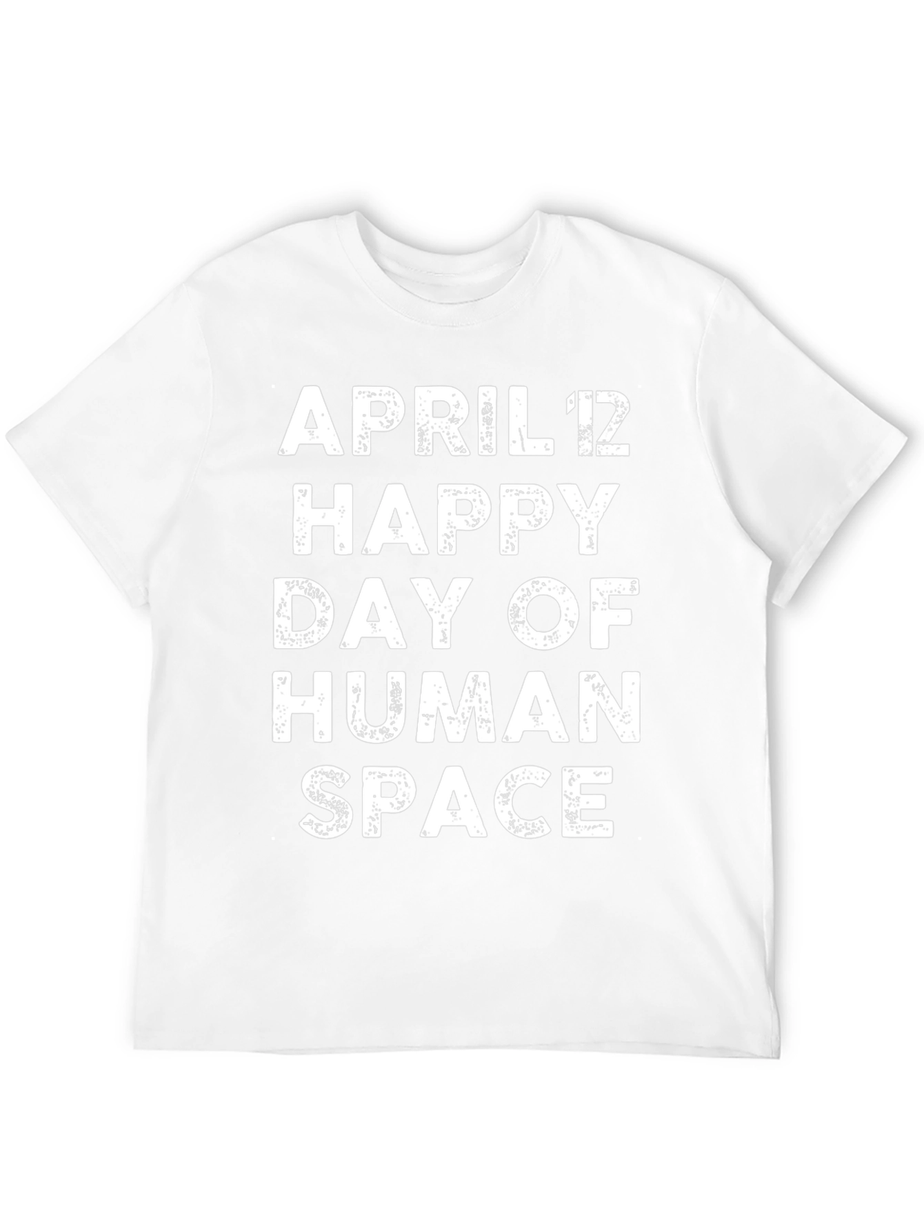 April 12 Happy Day of Human Space T-Shirt