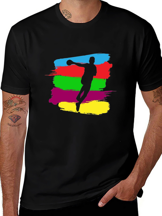 Handball Player Graphic Tee