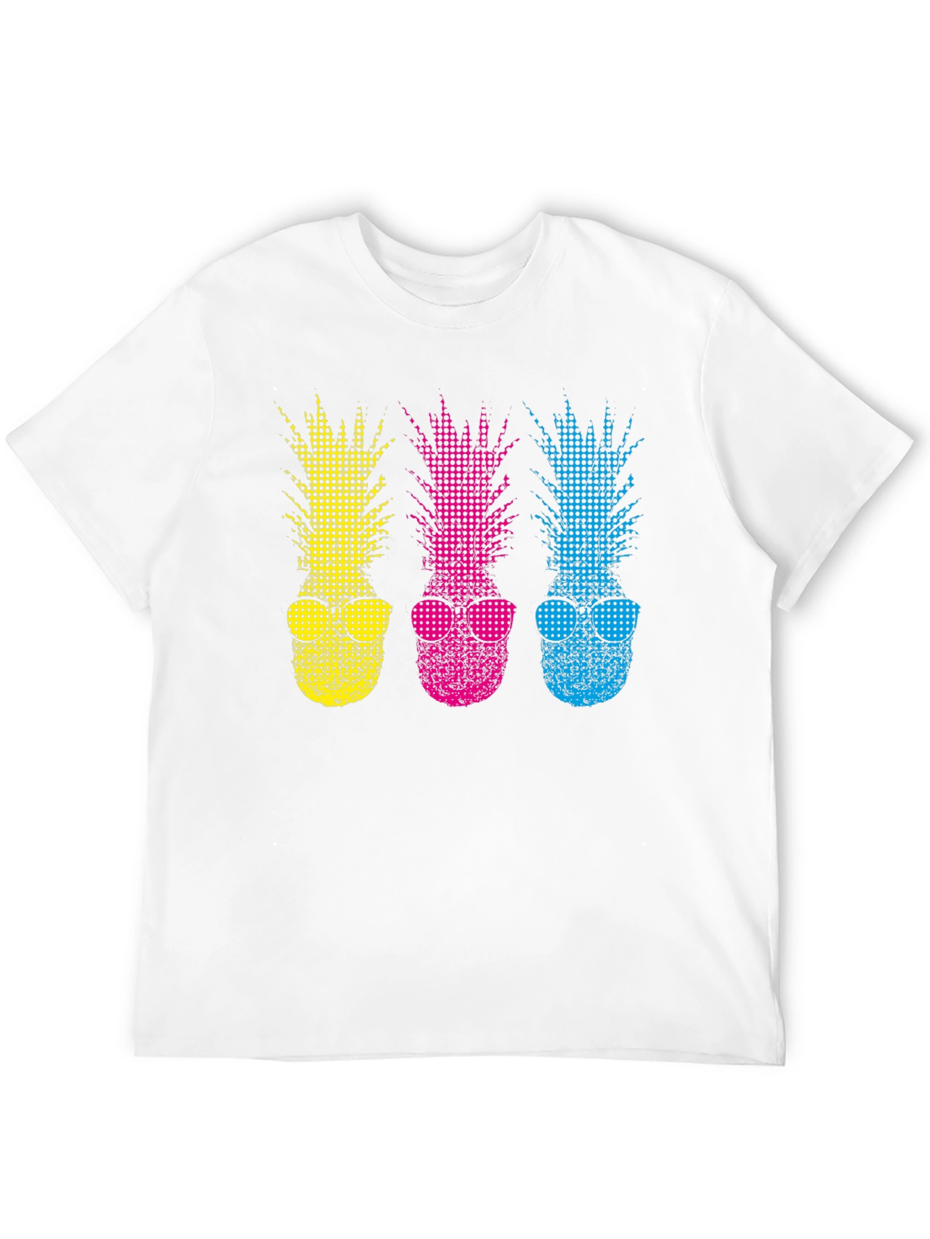 Funky Pineapple T-Shirt - Stylish Summer Vibes