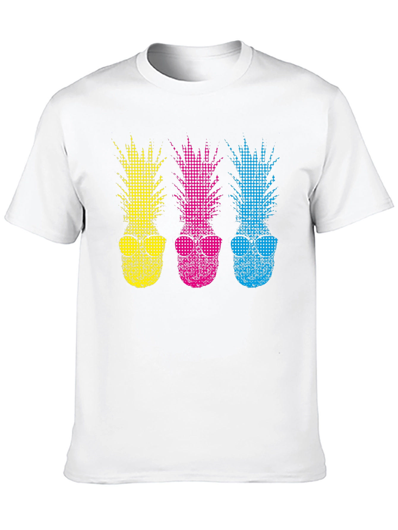 Funky Pineapple T-Shirt - Stylish Summer Vibes