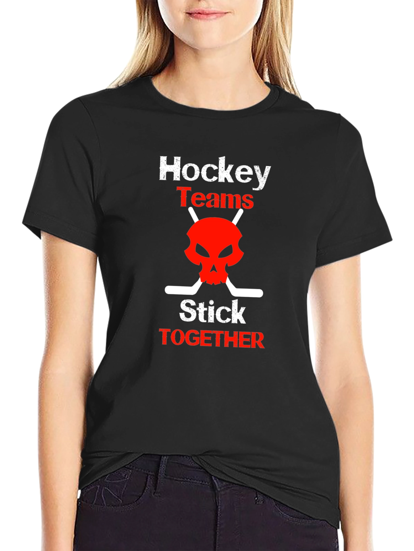 Hockey Stick Together Graphic Tee