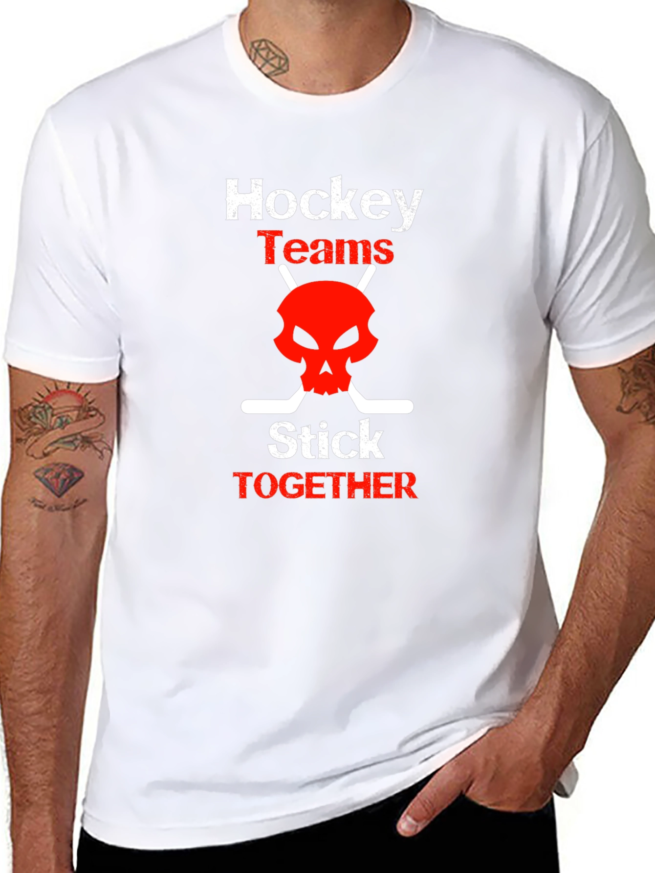 Hockey Stick Together Graphic Tee