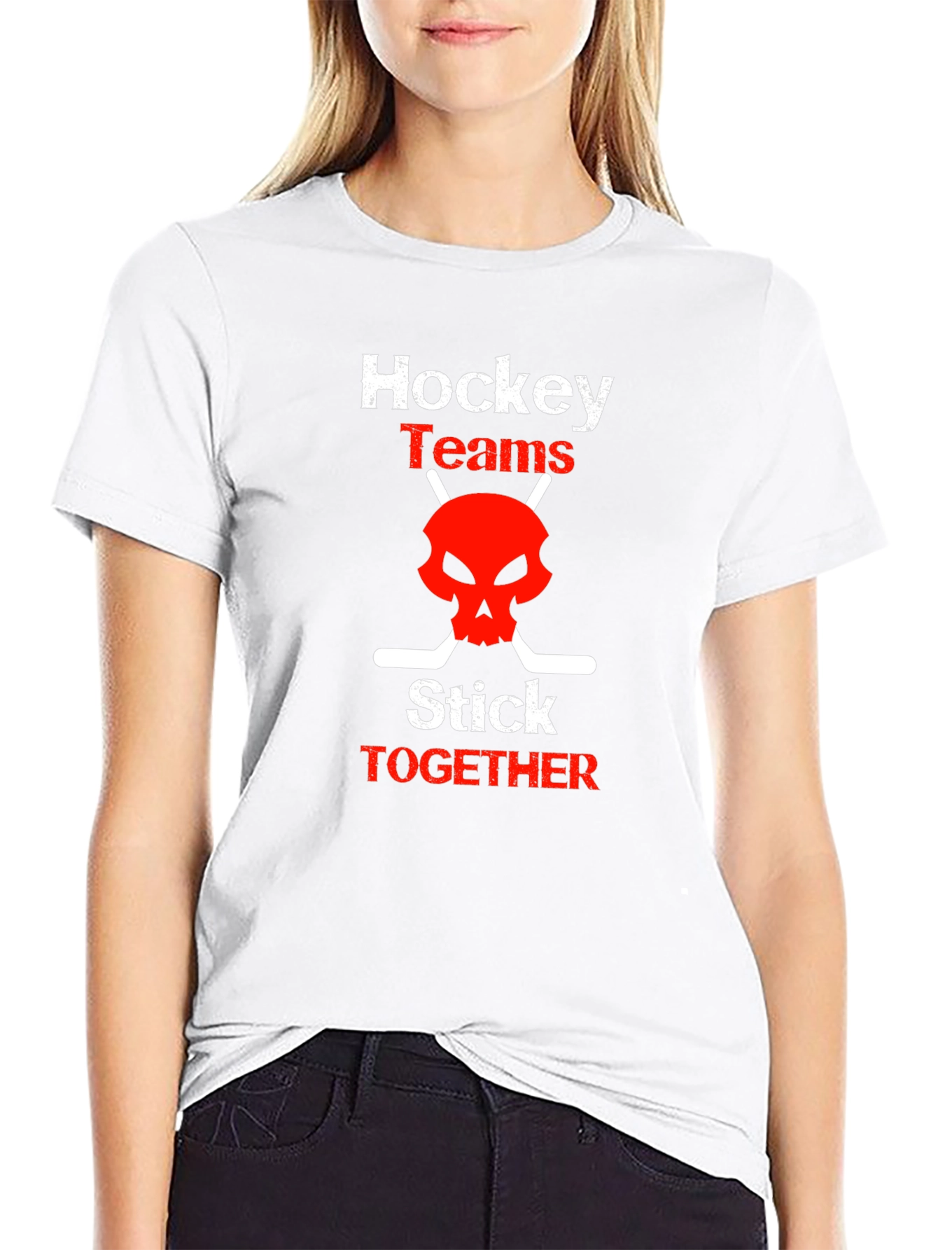 Hockey Stick Together Graphic Tee