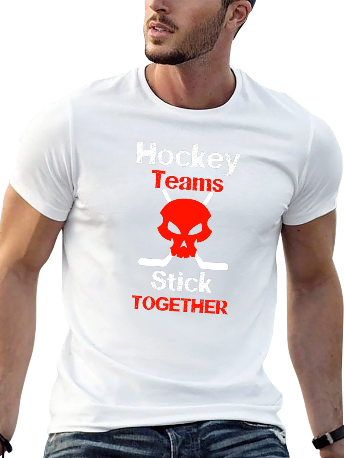 Hockey Stick Together Graphic Tee
