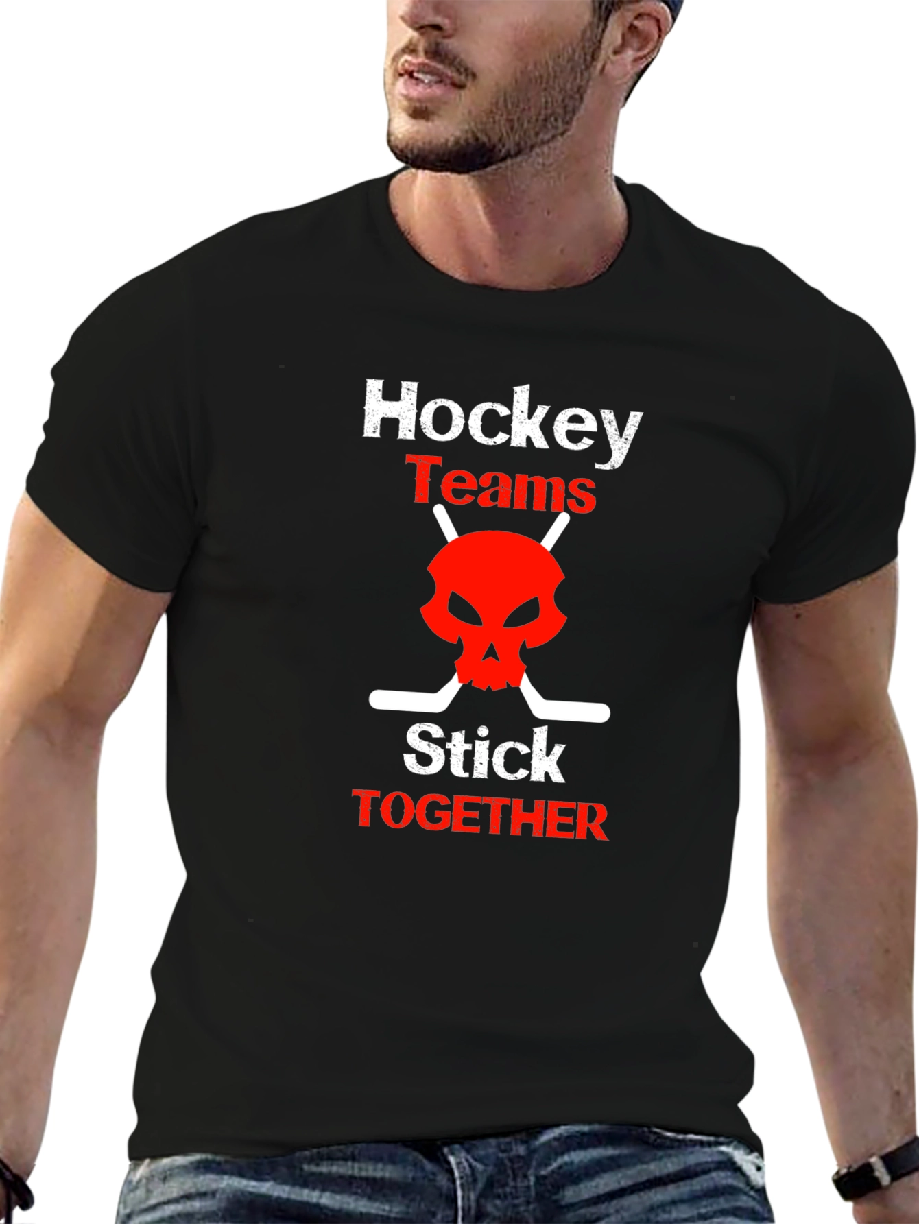 Hockey Stick Together Graphic Tee