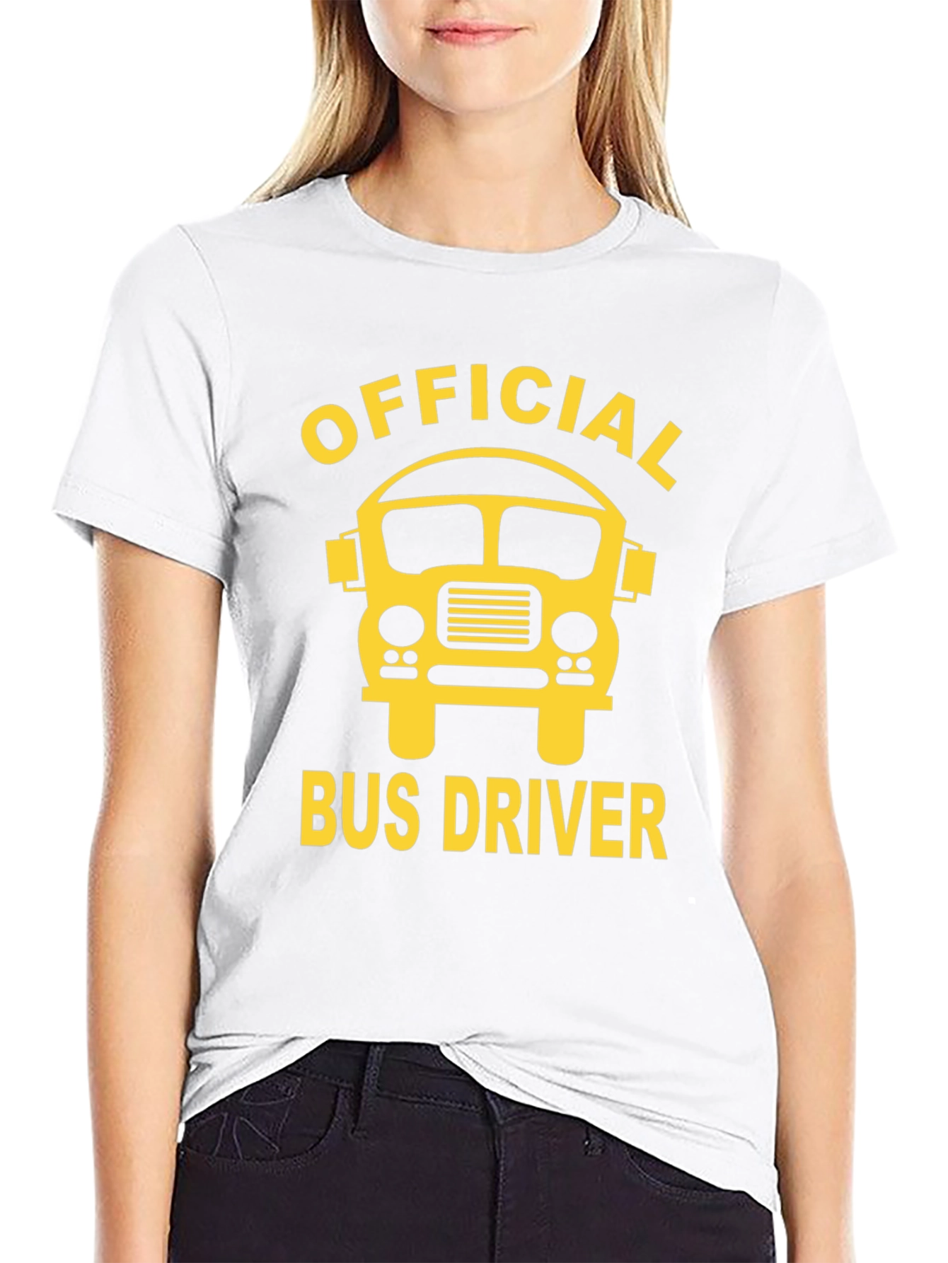 Official Bus Driver T-Shirt - School Bus Graphic Tee