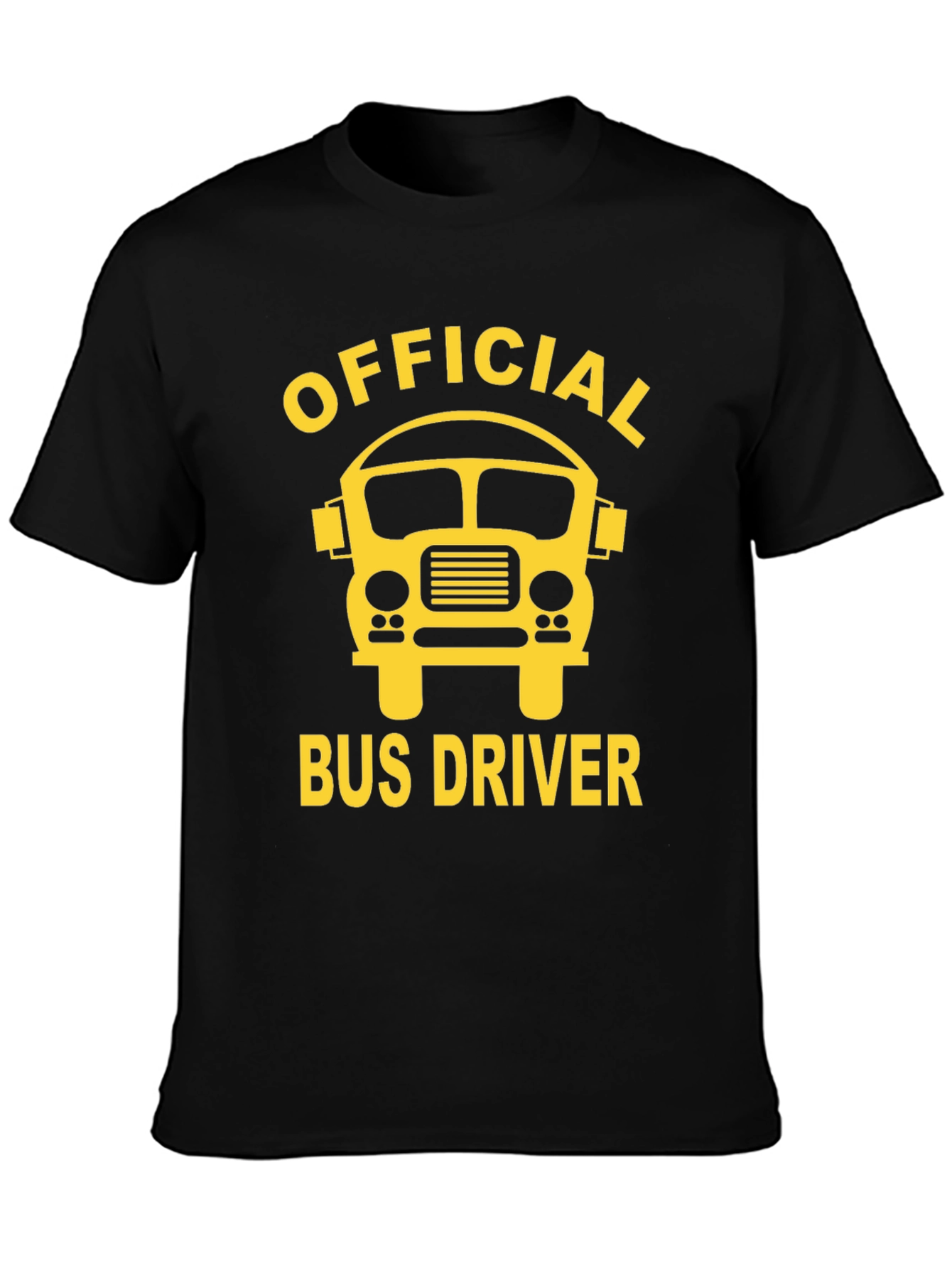 Official Bus Driver T-Shirt - School Bus Graphic Tee