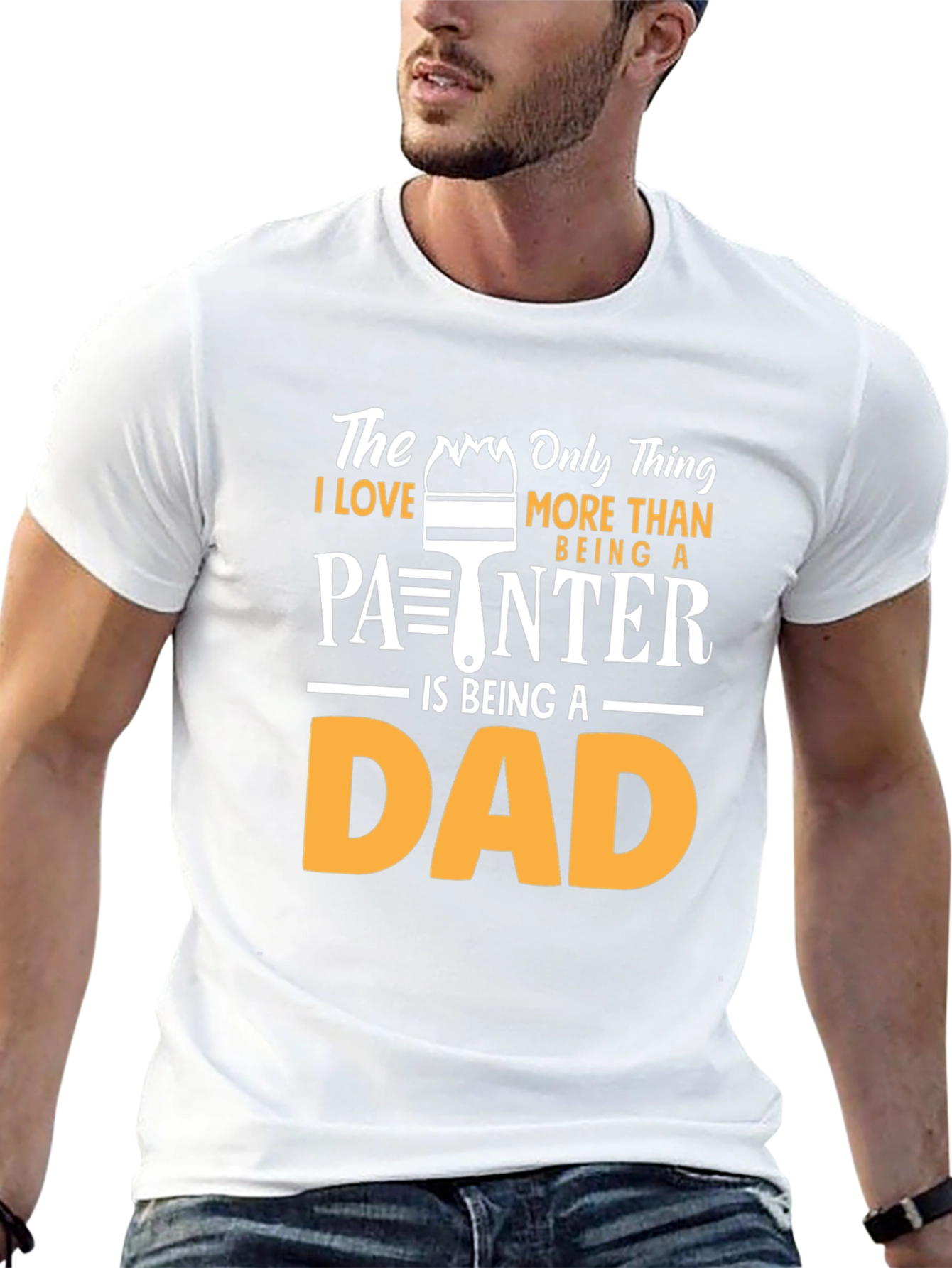 Painter Dad T-Shirt - Gift for Fathers Day